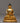"Shakyamuni Buddha Sculpture of Knowledge and Wisdom in 24K Gold Plating"