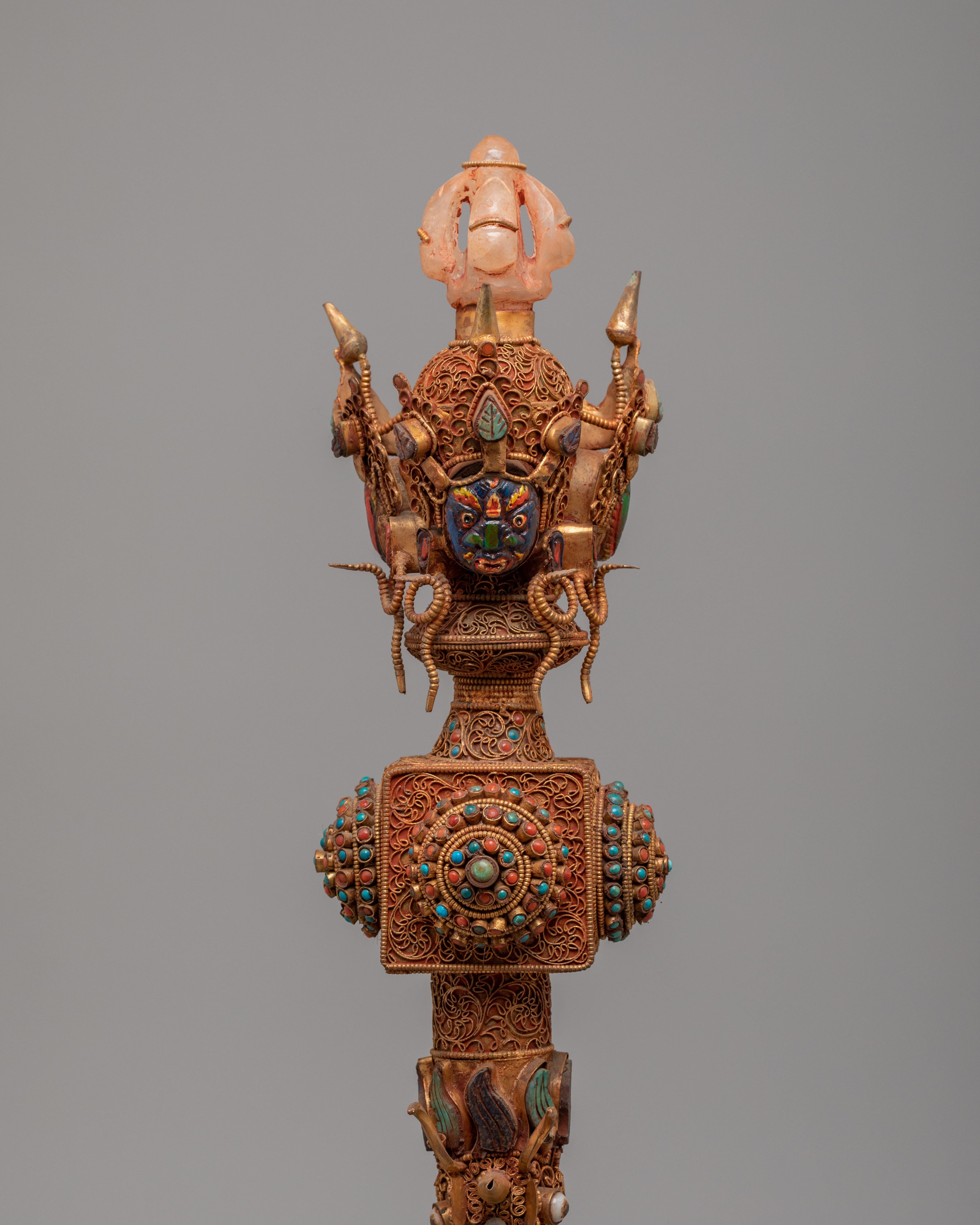 Handmade Buddhist Phurba for Ritual | A Sacred Symbol of Protection