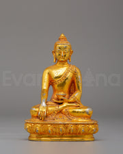 Historical Tibetan Shakyamuni Buddha Statue