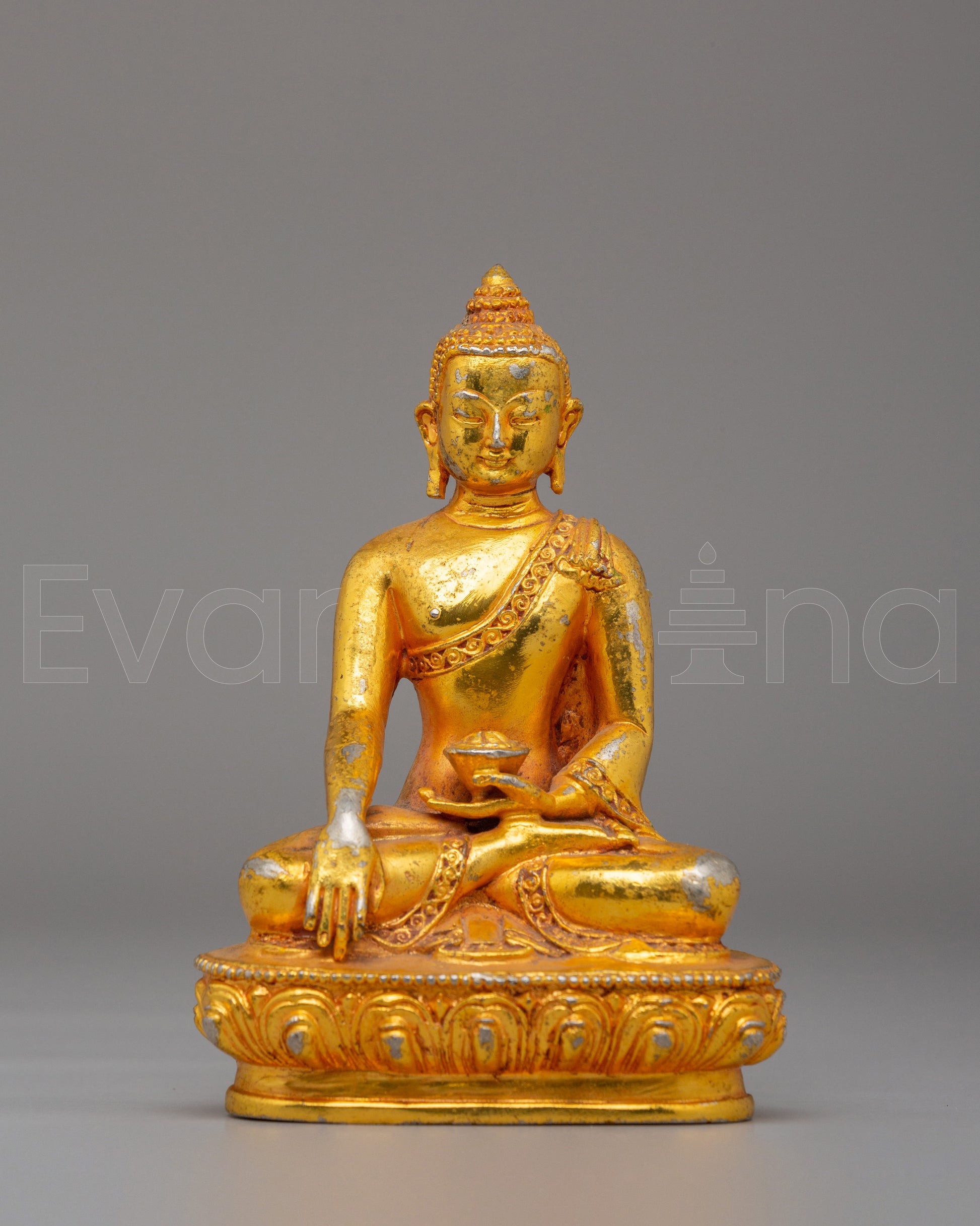 Historical Tibetan Shakyamuni Buddha Statue