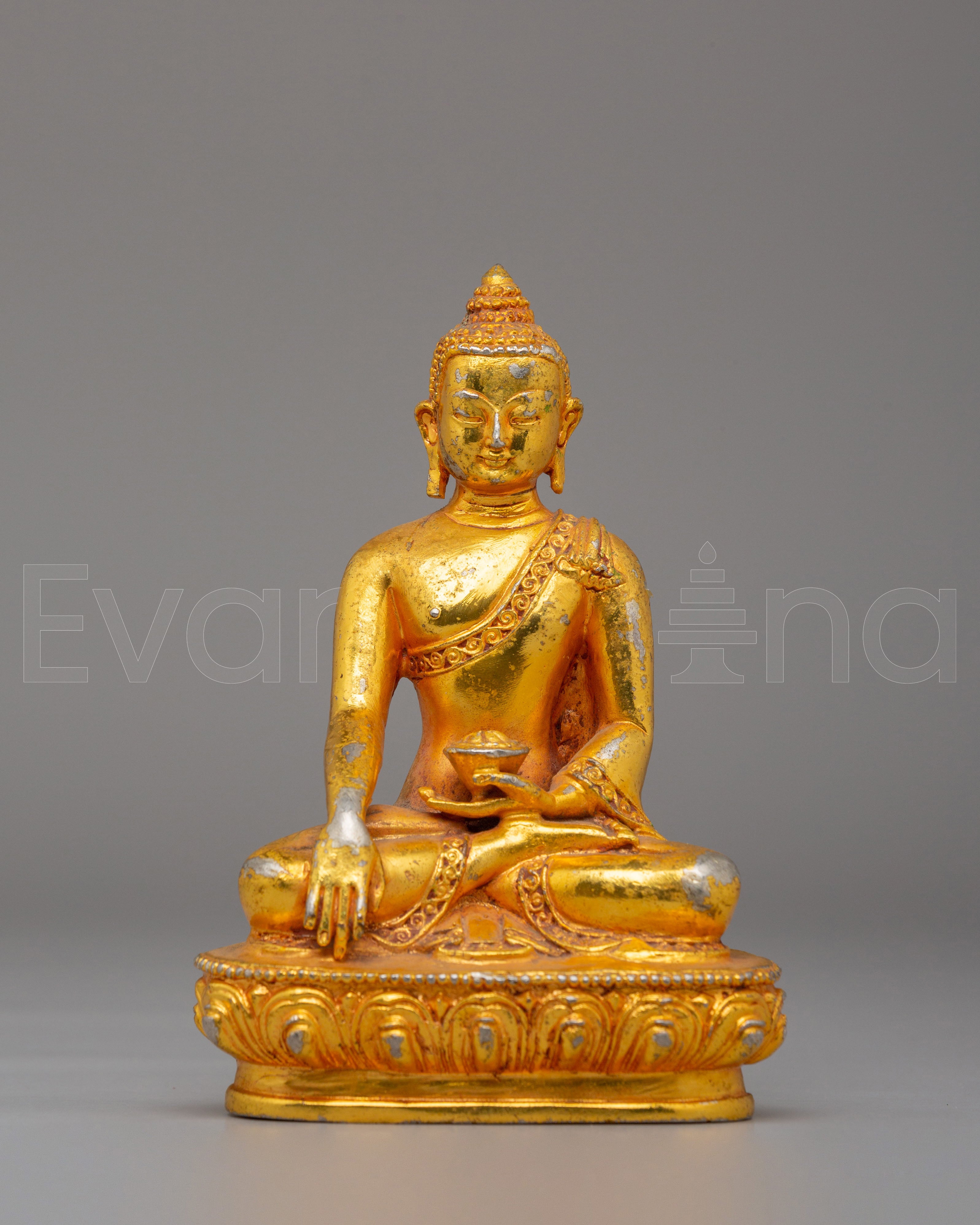Historical Tibetan Shakyamuni Buddha Statue