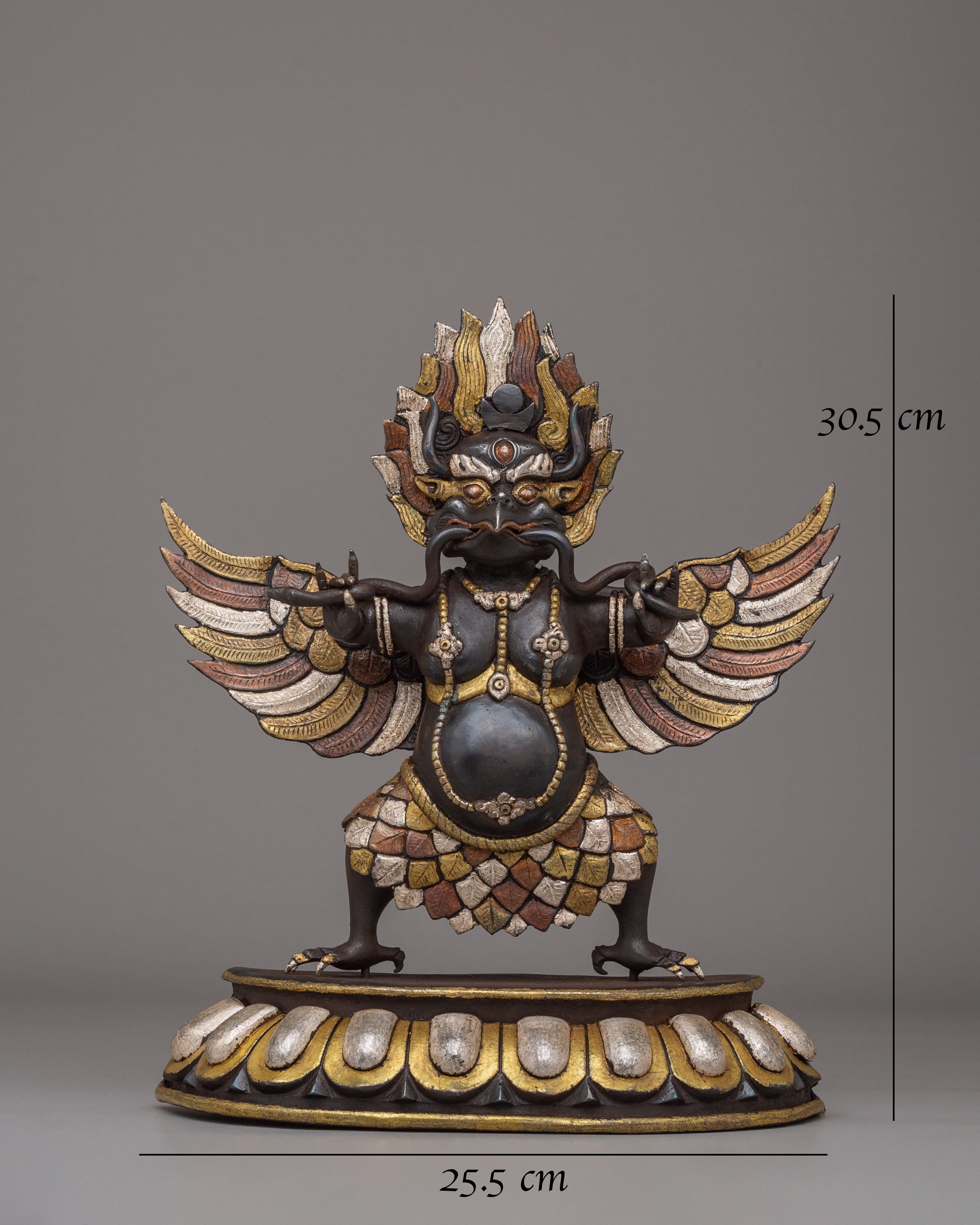 Traditional Garuda Protector Statue | Handcrafted Garuda Sculpture