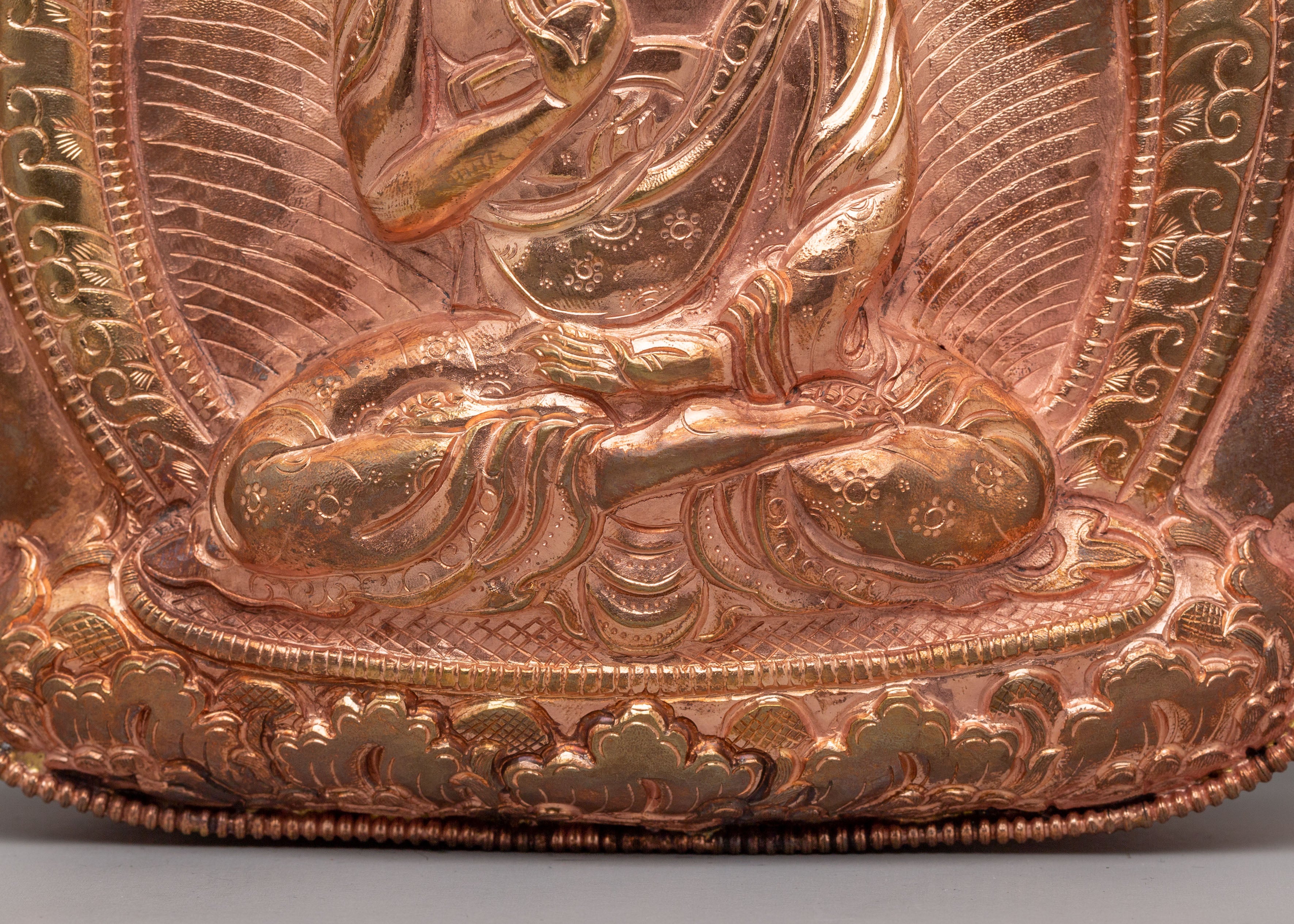 Tibetan Amogasiddhi Ghau Box | A Sacred Tibetan Prayer Amulet