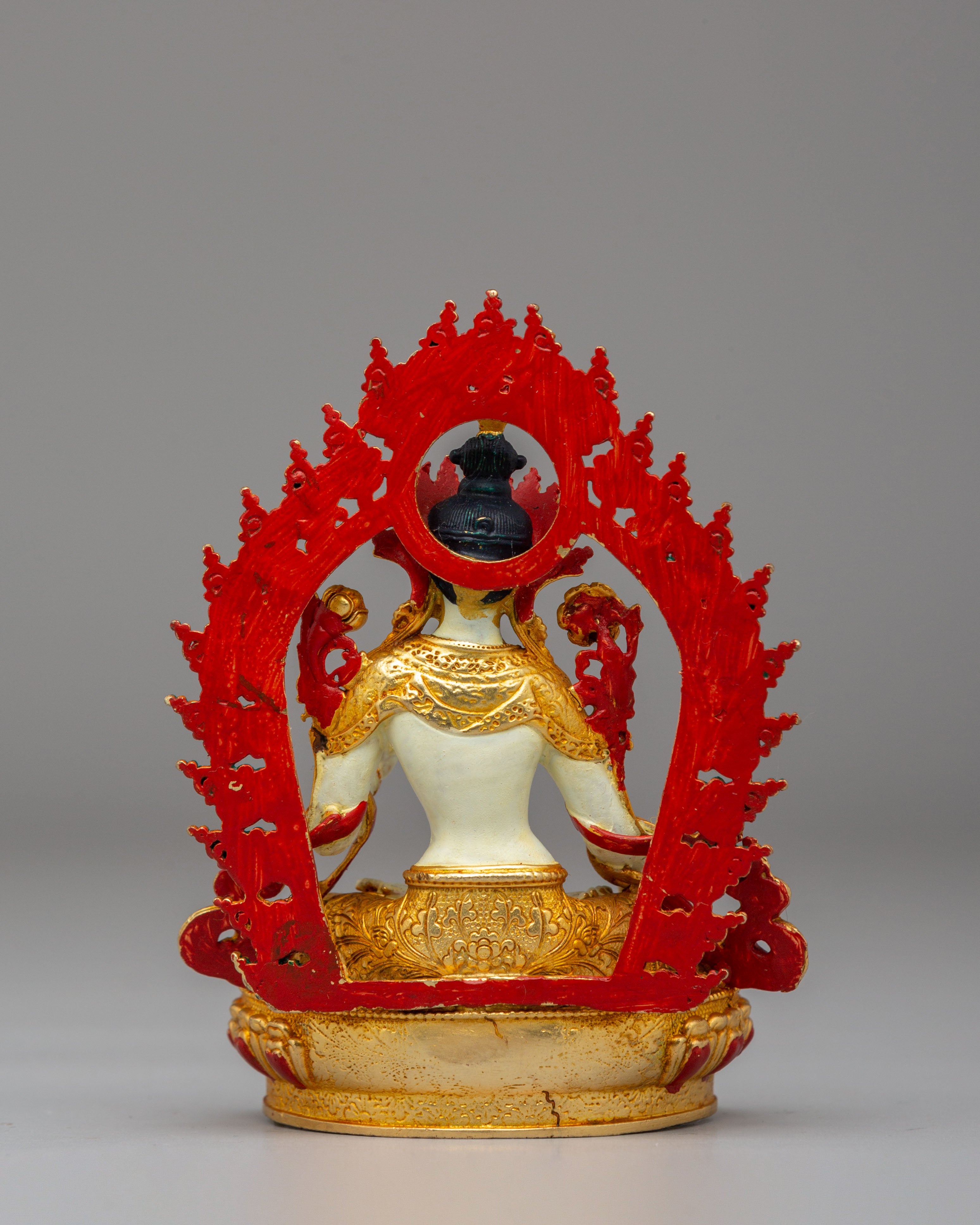 Traditional White Tara Deity Statue | Goddess of Compassion