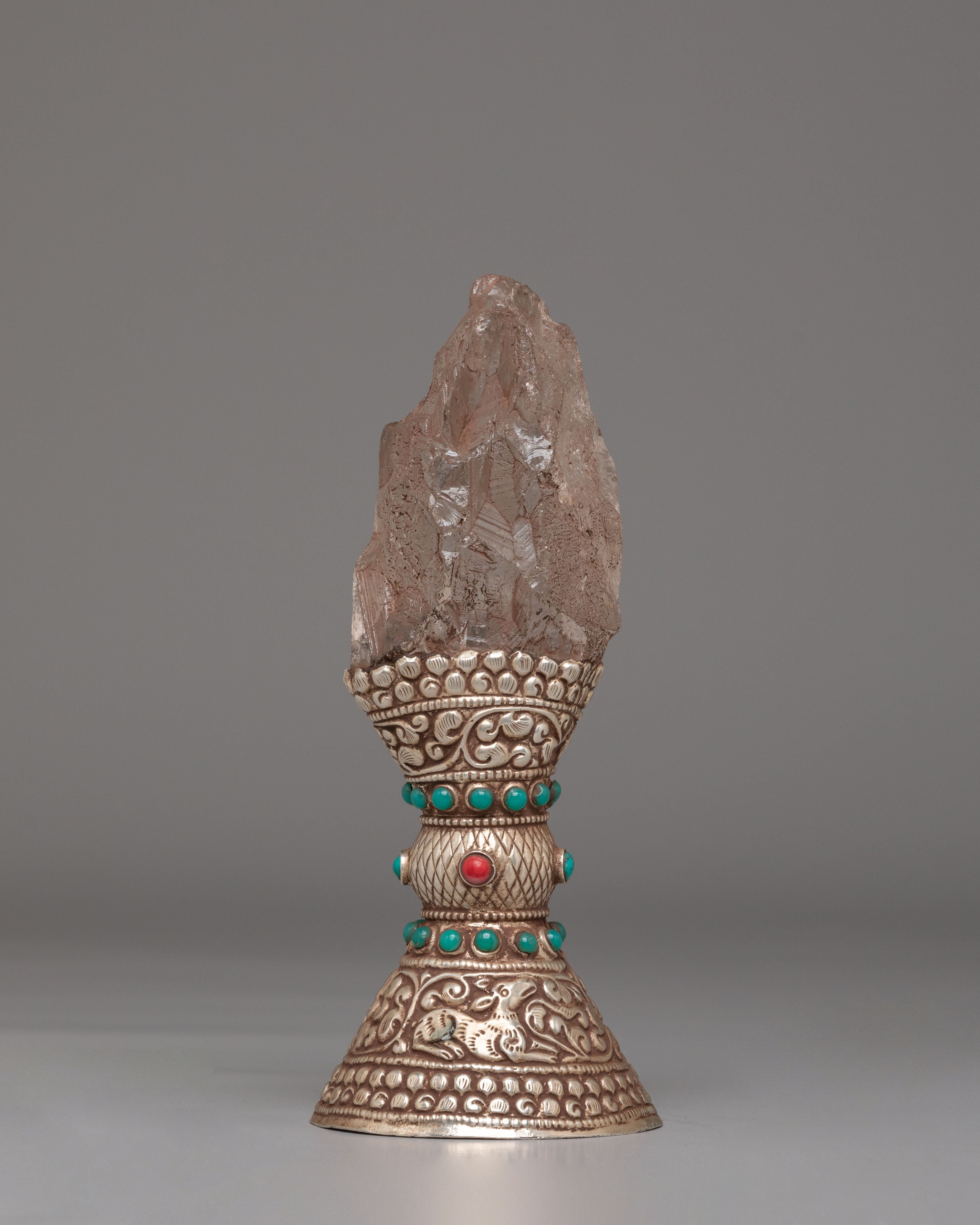 Sacred Buddhist Stamp | Handcrafted Tool for Ritual Use