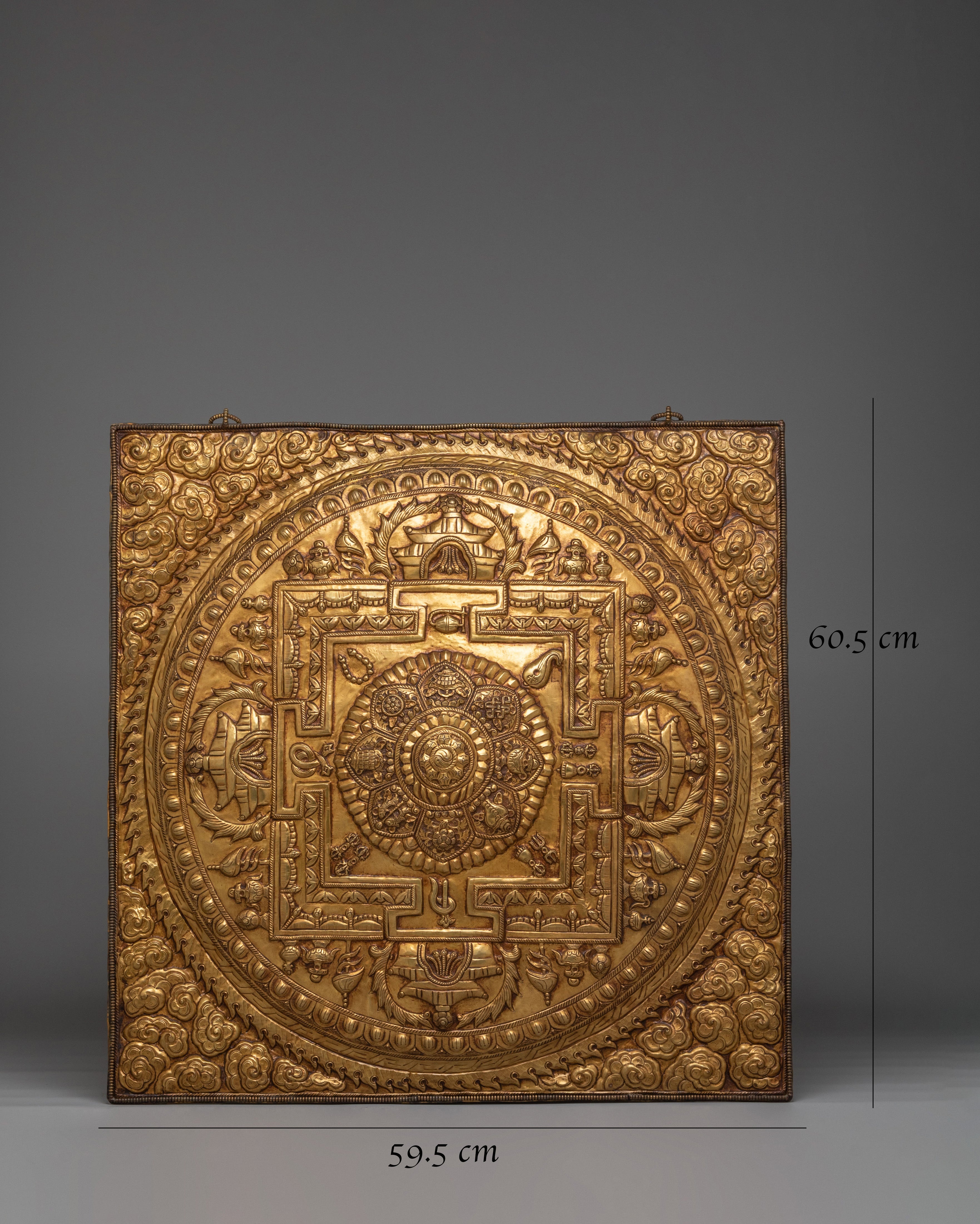 Himalayan Mandala Wall Decor | Traditional Artwork for Sacred Spaces