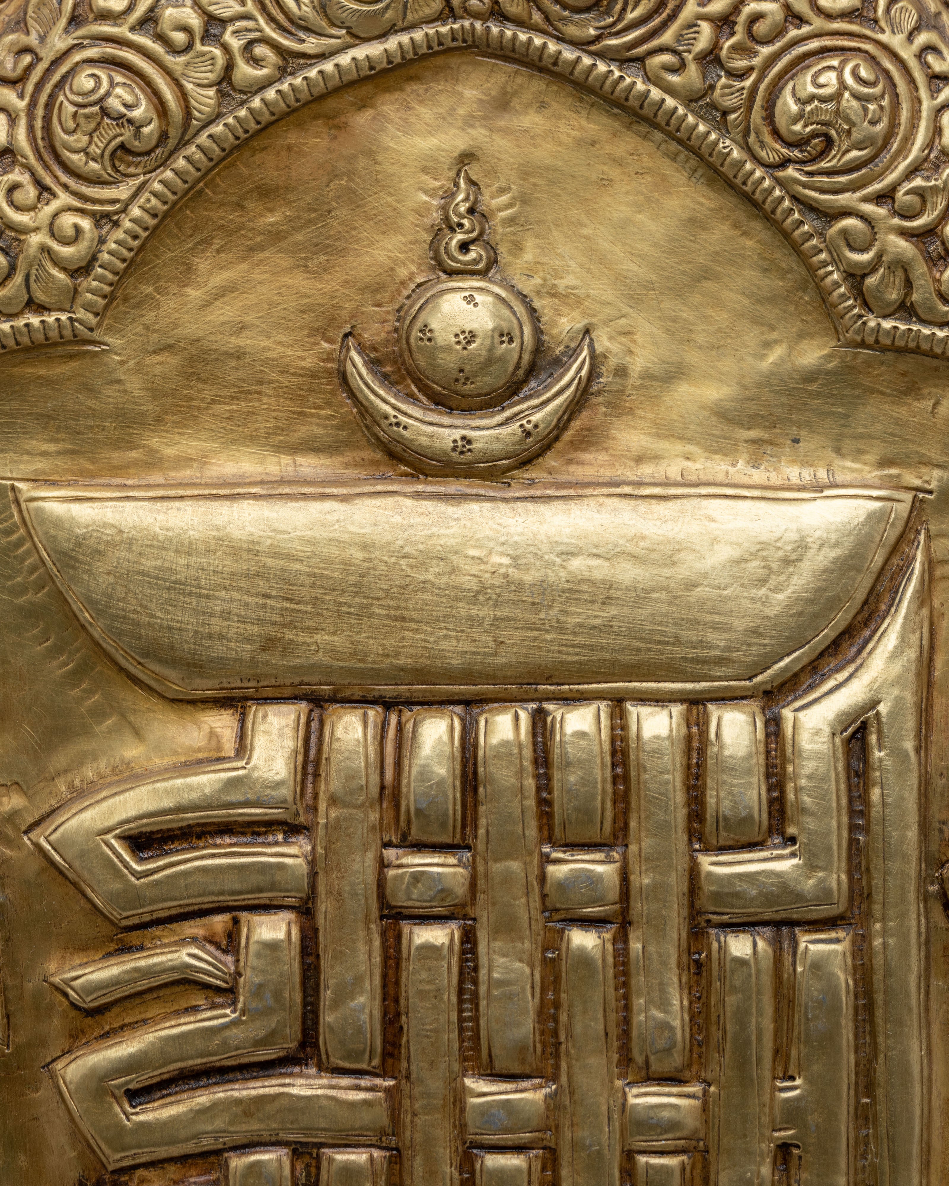 Buddhist Altar Kalachakra Wall Hanging | Sacred Tibetan Art