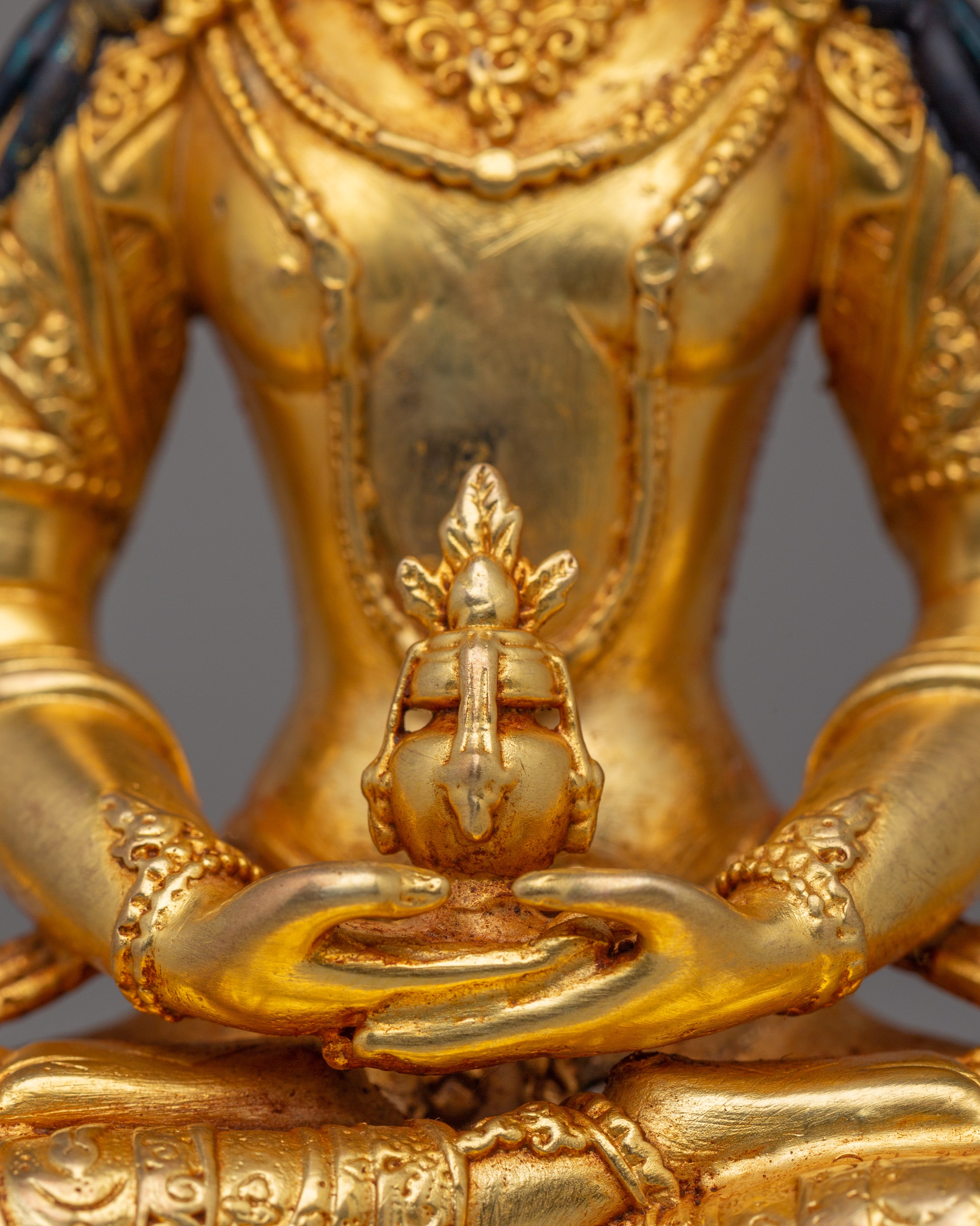 Handmade Buddhist Amitayus Statue | Symbol of Infinite Life