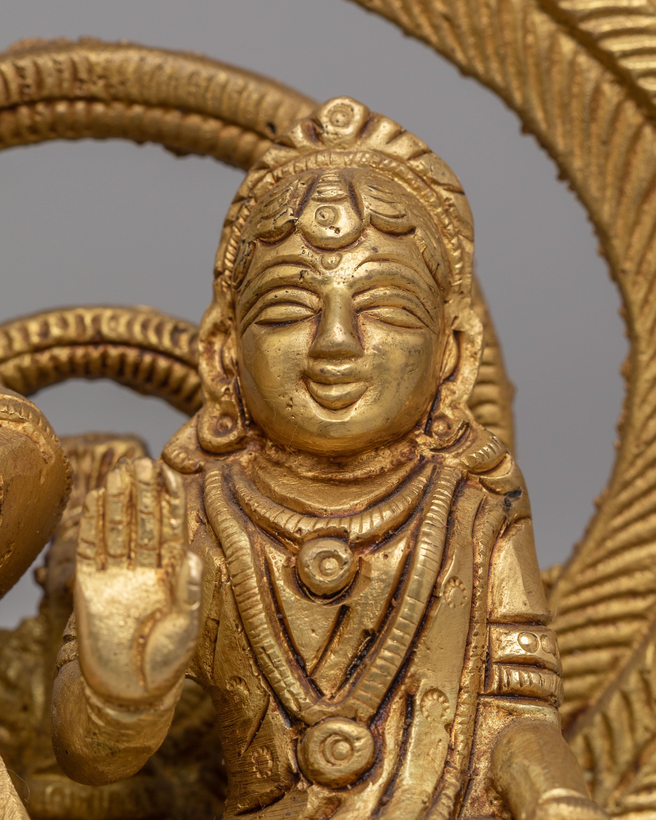 Traditional Radha Krishna Figurine | Sacred Hindu Statue for Meditation