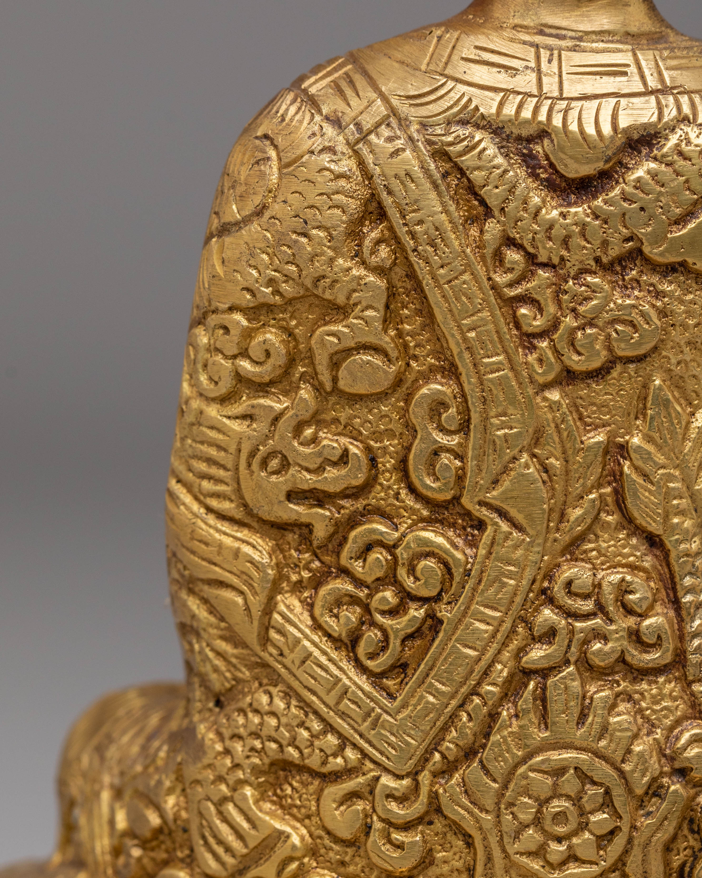 Handmade Amogasiddhi Buddha Statue | Symbol of Fearlessness and Enlightened Action