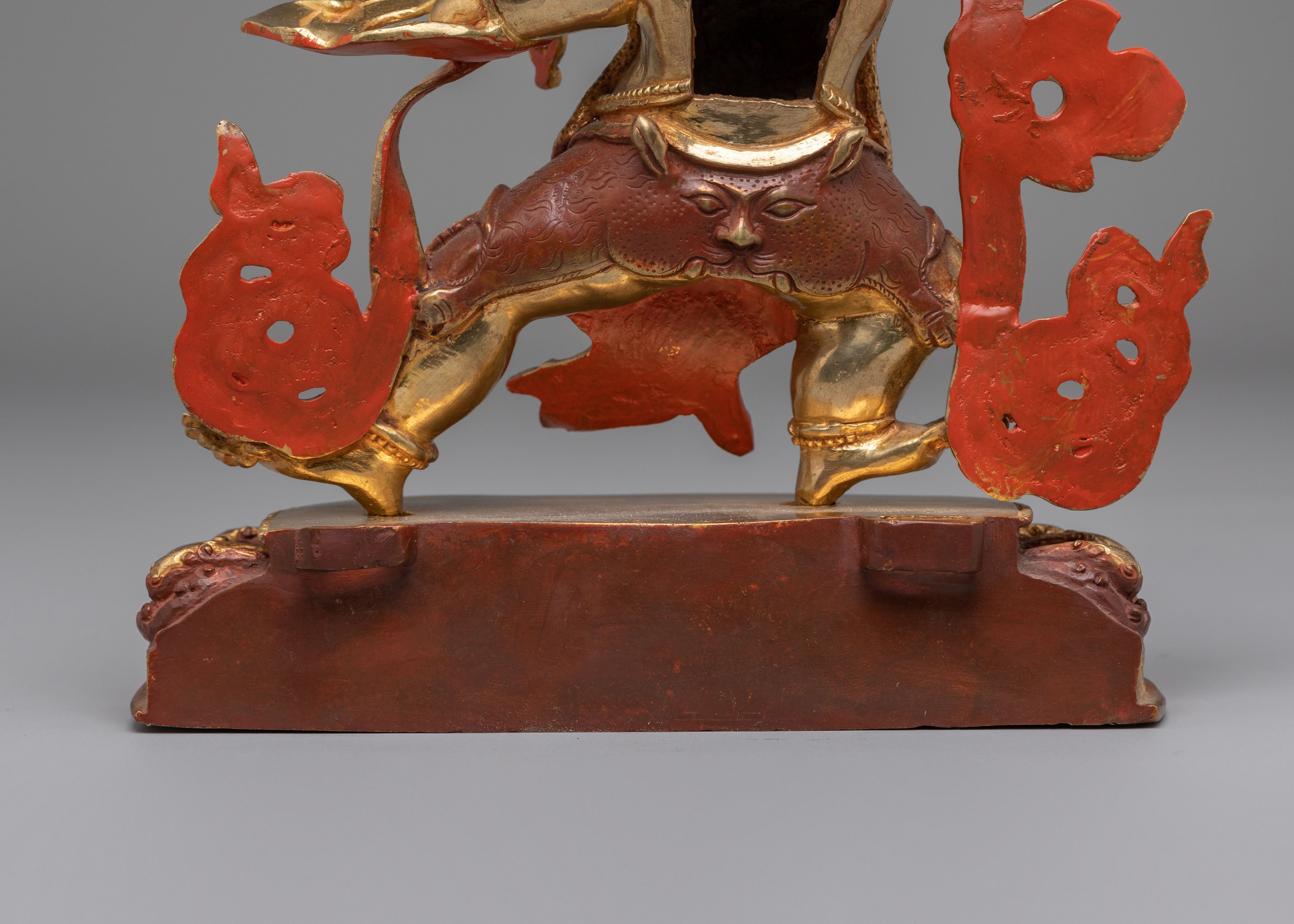 Wrathful Vajrapani Deity Statue | Traditional Tibetan Artwork