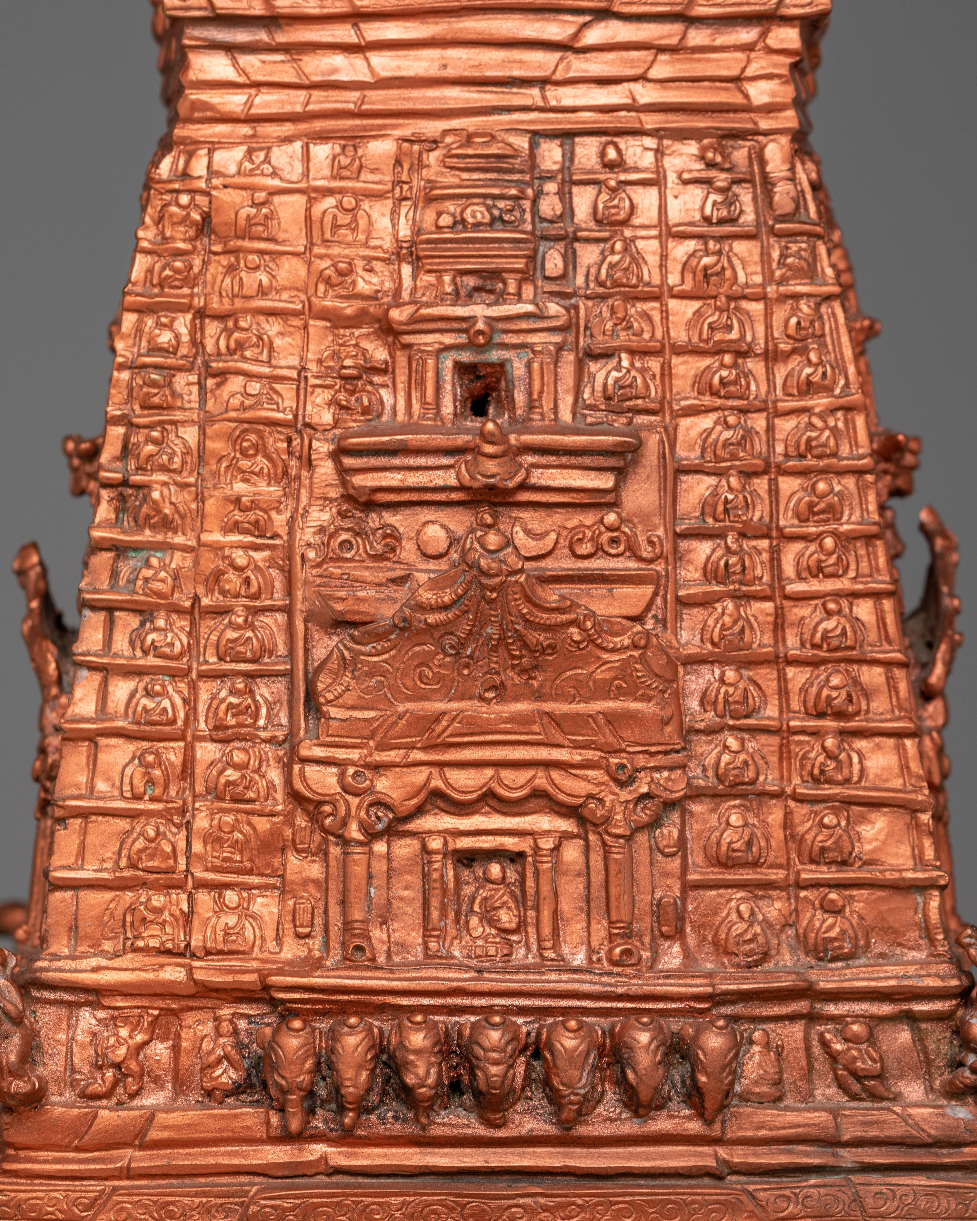 Handcrafted Mahabuddha Temple Sculpture | Symbol of Enlightenment