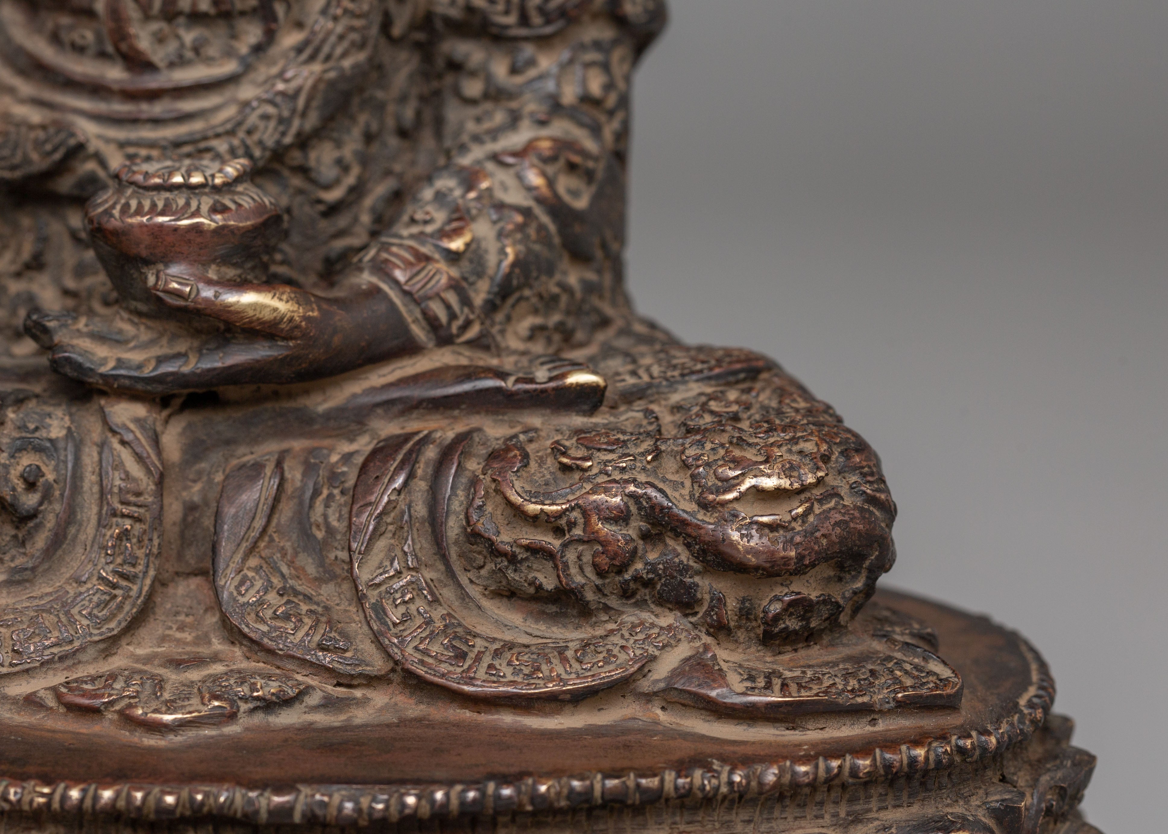 Handmade Tibetan Shakyamuni Buddha Statue | Himalayan Art