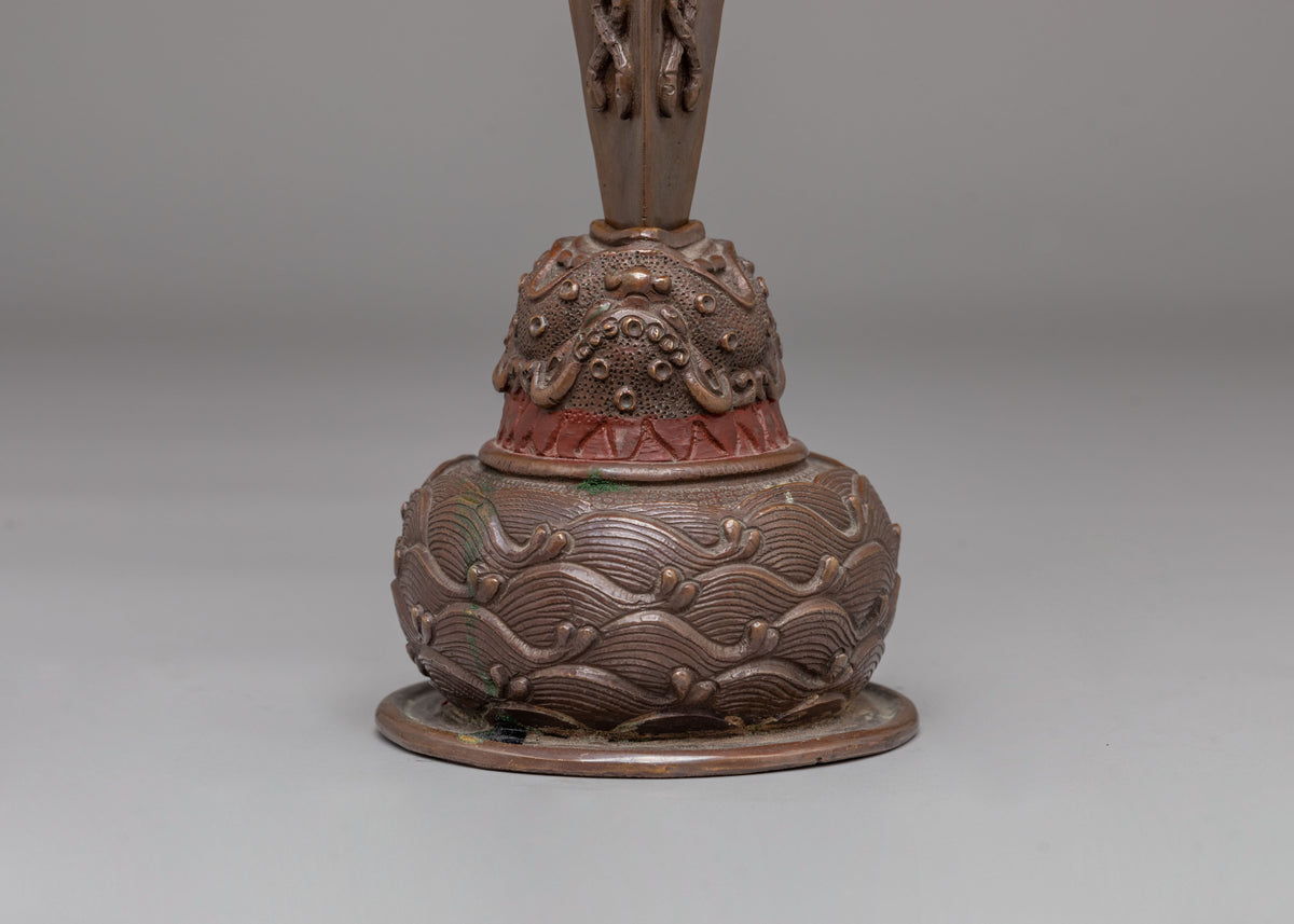Himalayan Buddhist Ritual Phurba | Tibetan Dagger for Spiritual Protection