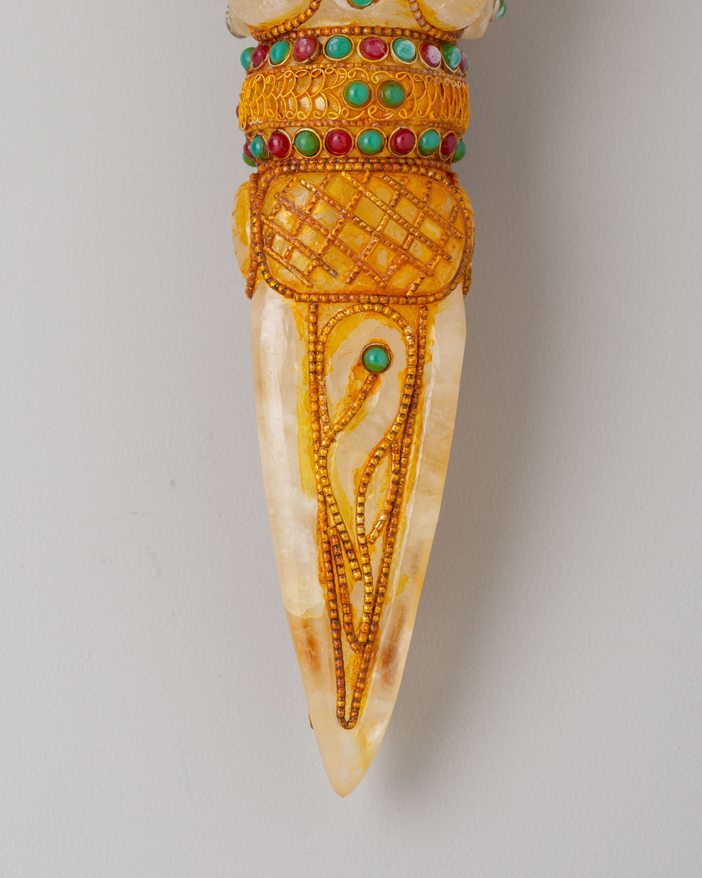 Spiritual Buddhist Ritual Dagger | Tibetan Shrine Object for Protection