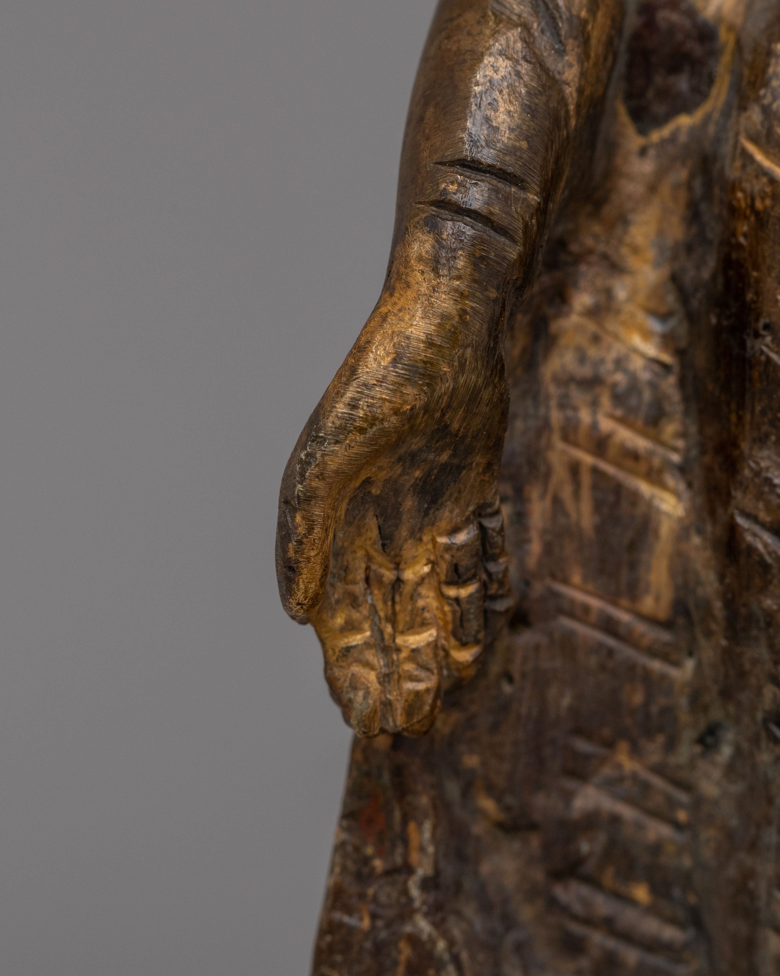 Himalayan Dipankara Buddha Figurine | Symbol of Light and Enlightenment