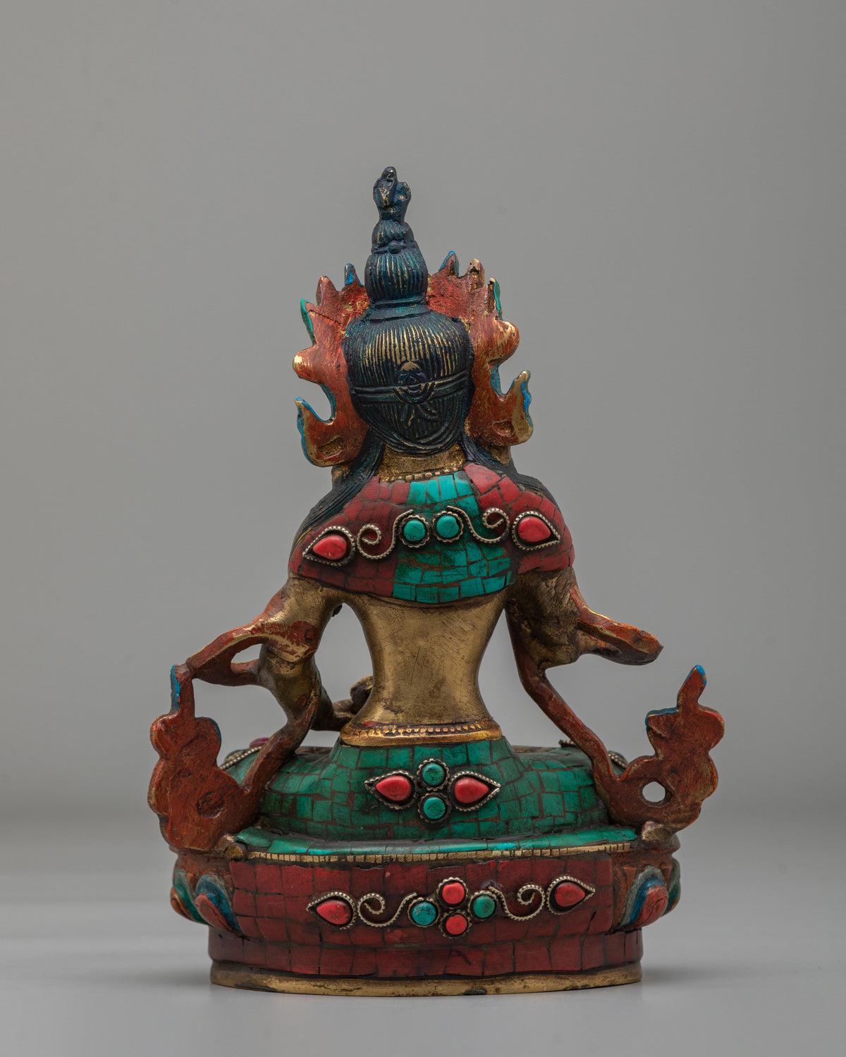 Traditional Vajrasattva Purification Statue | Tibetan Buddhist Artwork