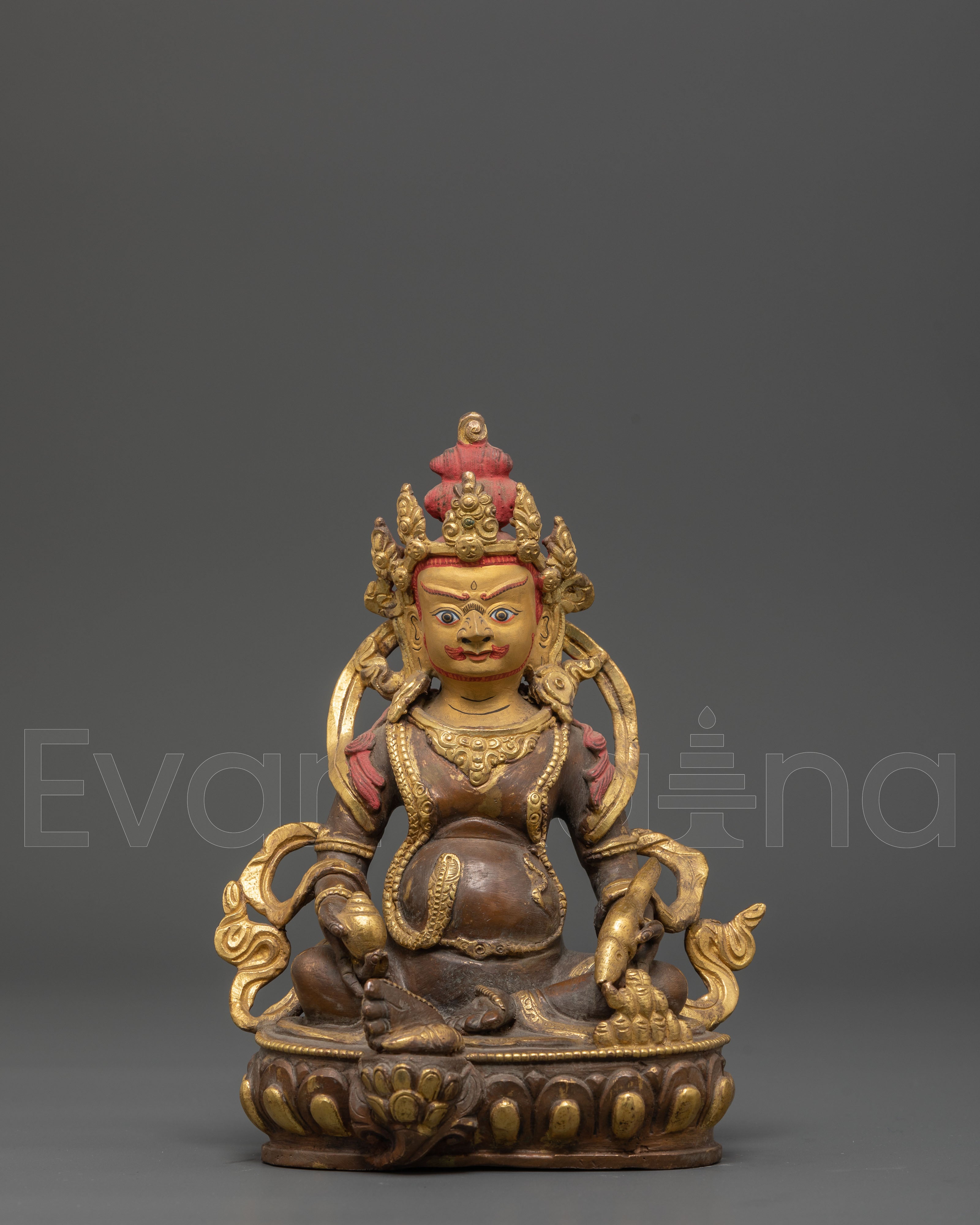 Dzambhala Wealth Deity Statue