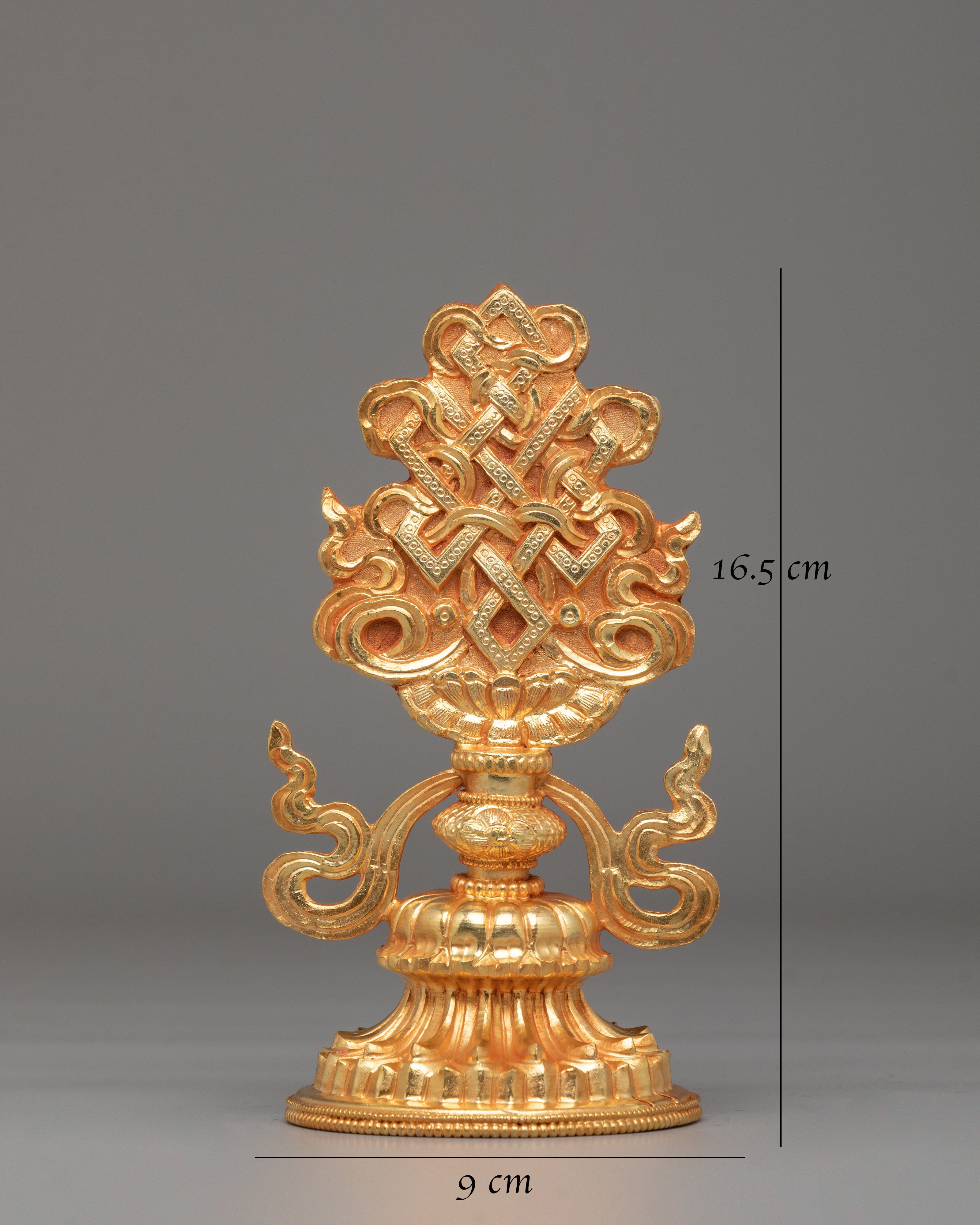 Eight Auspicious Symbols of Buddhism | Gold Plated Ashtamangala
