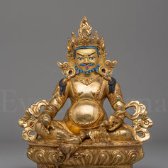Buddhist God of Wealth Dzambhala Statue 