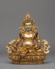 Buddhist God of Wealth Dzambhala Statue 