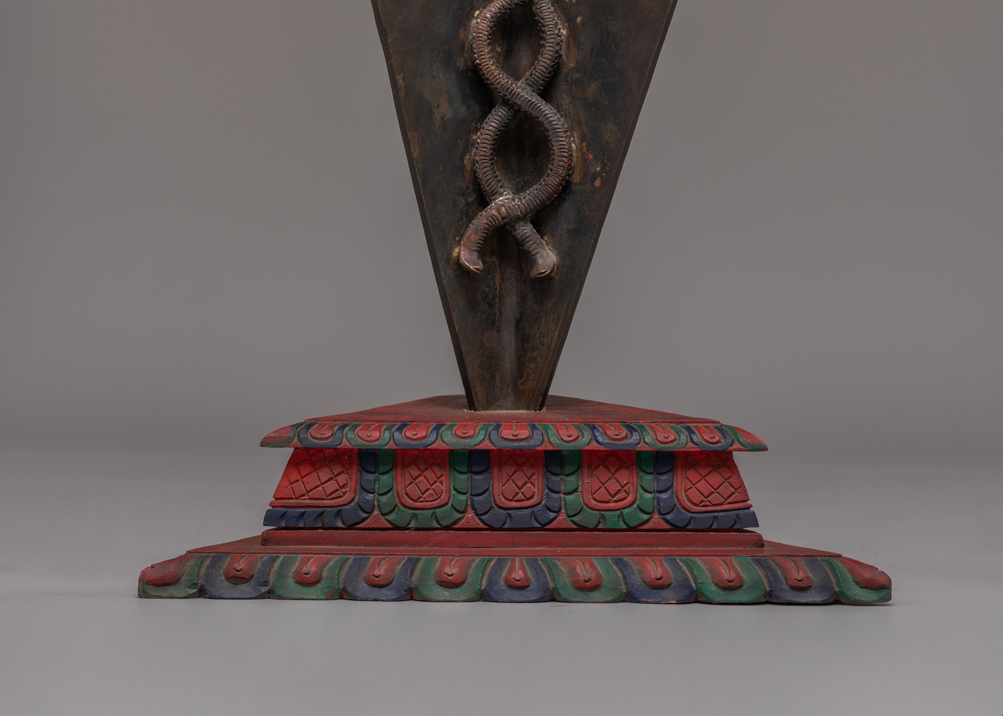 Sacred Ritual Phurba Dagger | Tantric Buddhist Deity