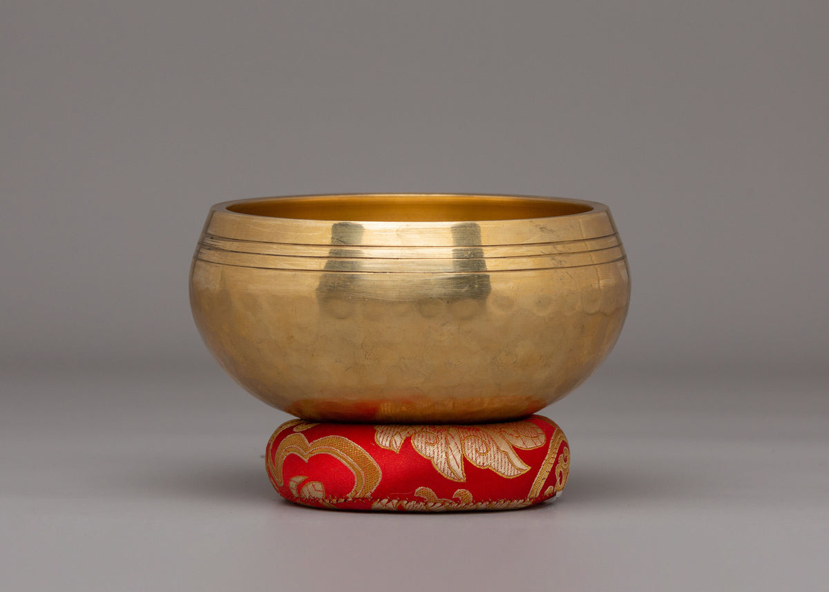 Spiritual Handcrafted Tibetan Singing Bowl | Sound Healing Bowl