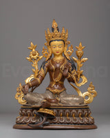 Enlightened Compassion Green Tara Statue