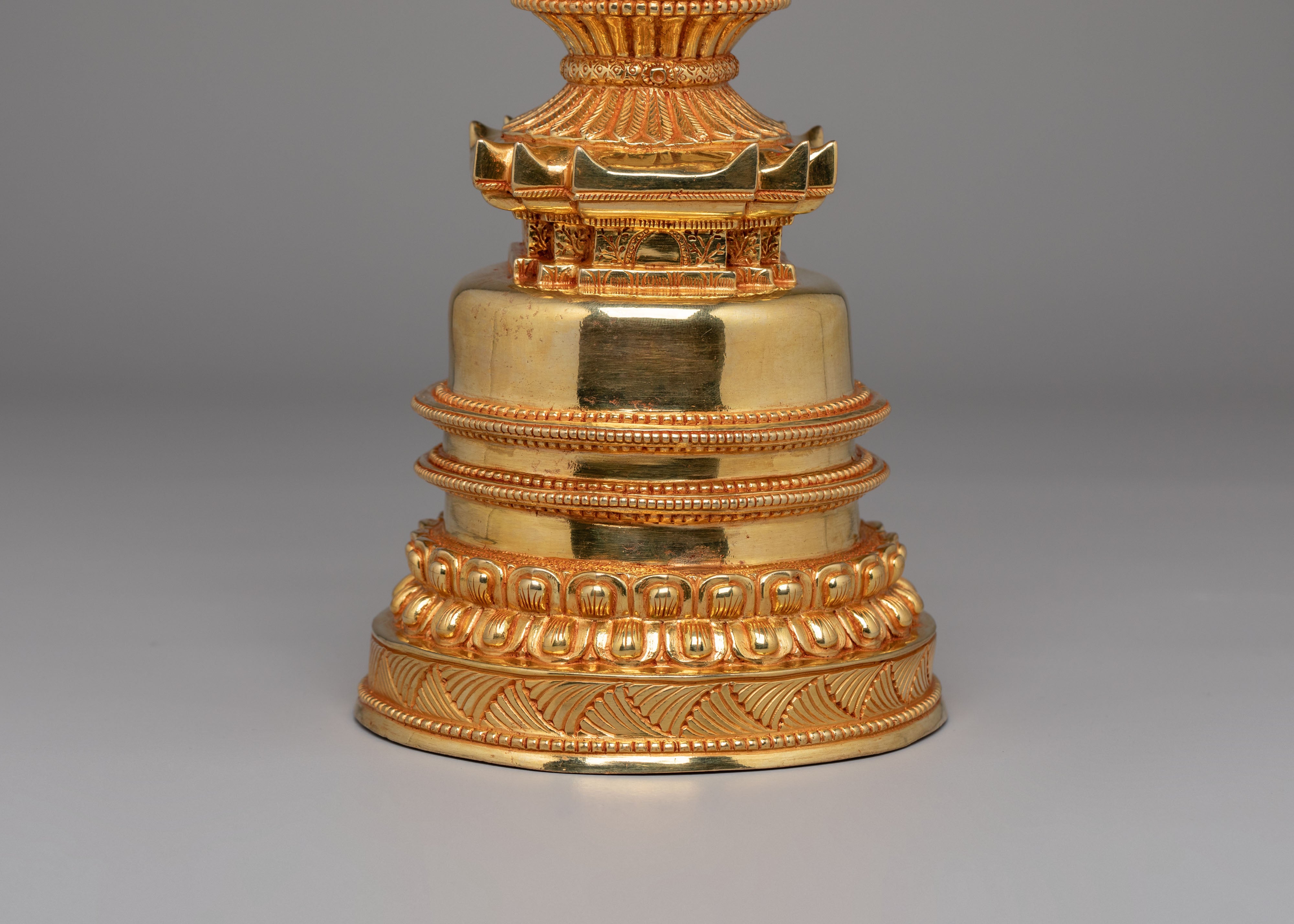 Sacred Buddhist Kadampa Stupa | Handcrafted Spiritual Symbol