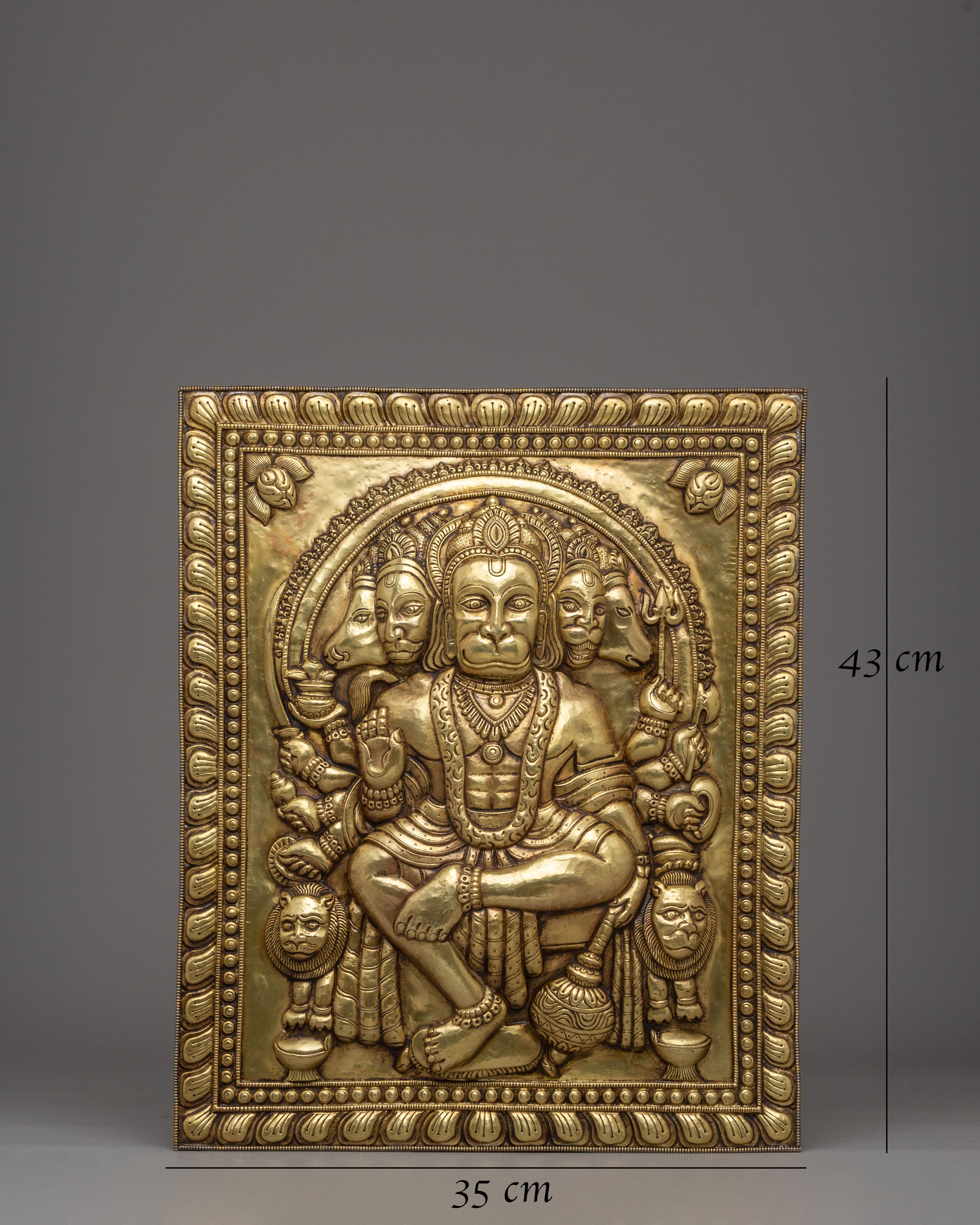 Hanuman Wall Hanging for Decor | Traditional Artwork for Spiritual Blessings