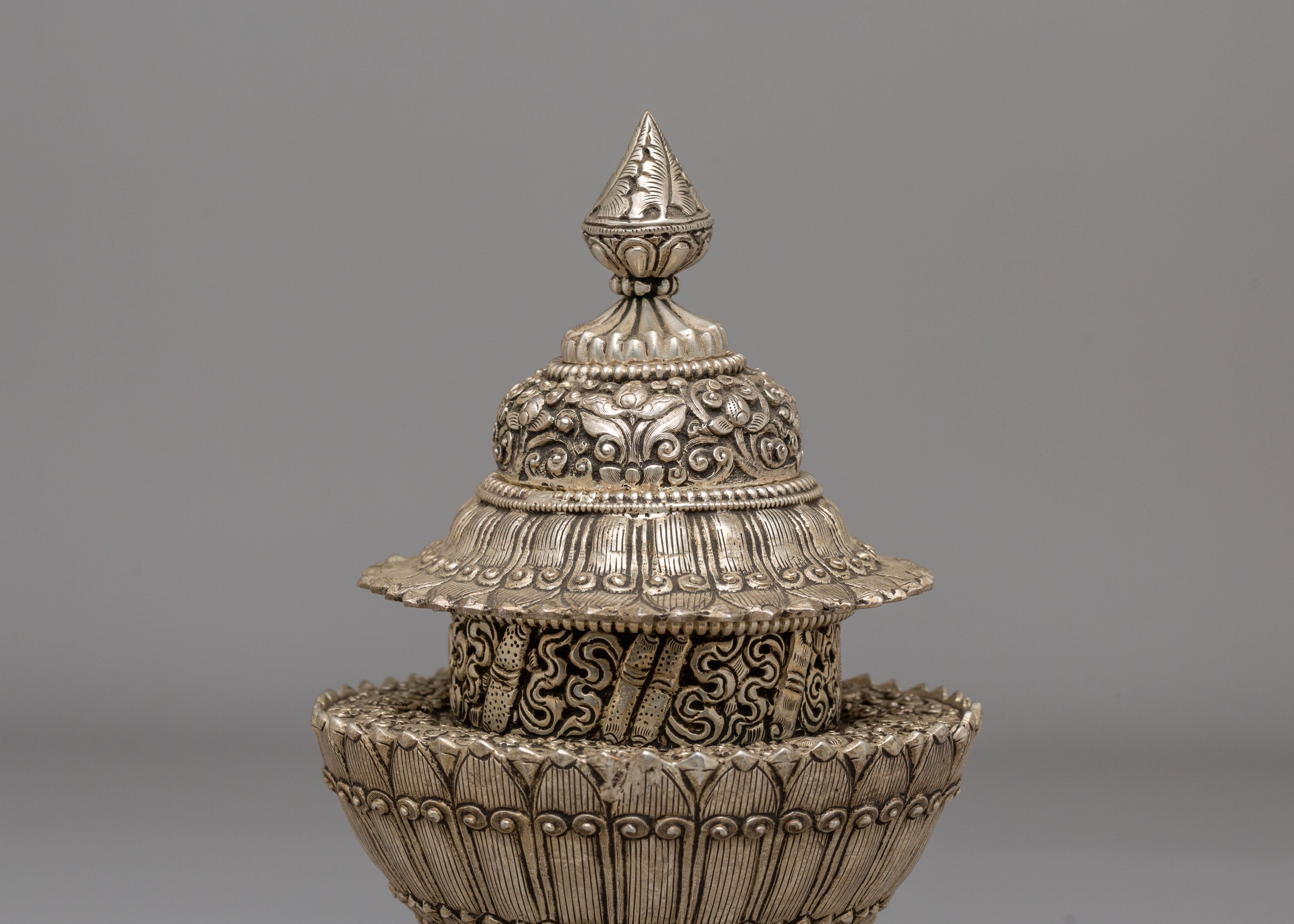 Buddhist Offerings Rice Pot | Sacred Ritual Offering Pot