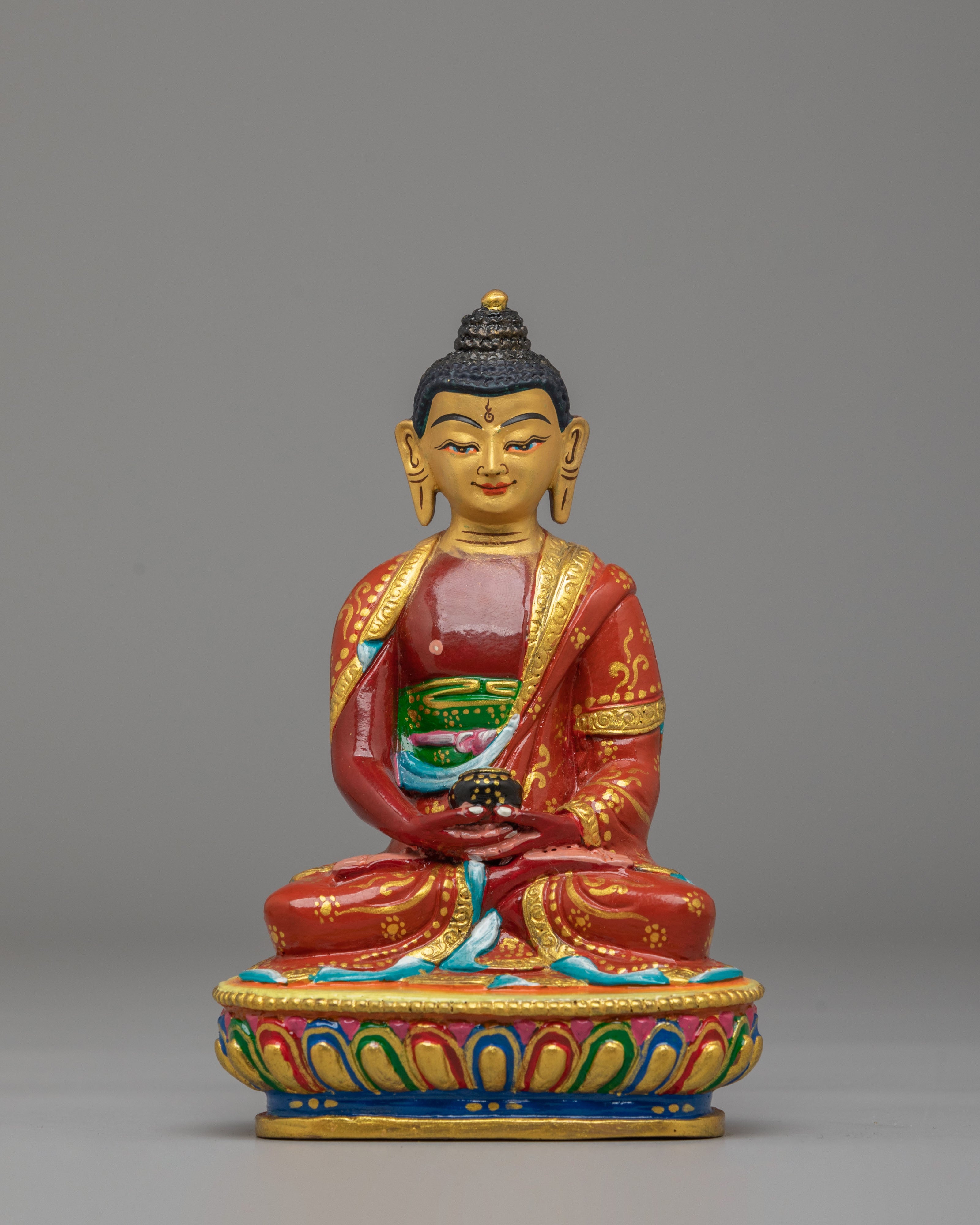 Handmade Three Buddha Set | Shakyamuni, Medicine, and Amitabha Buddhas
