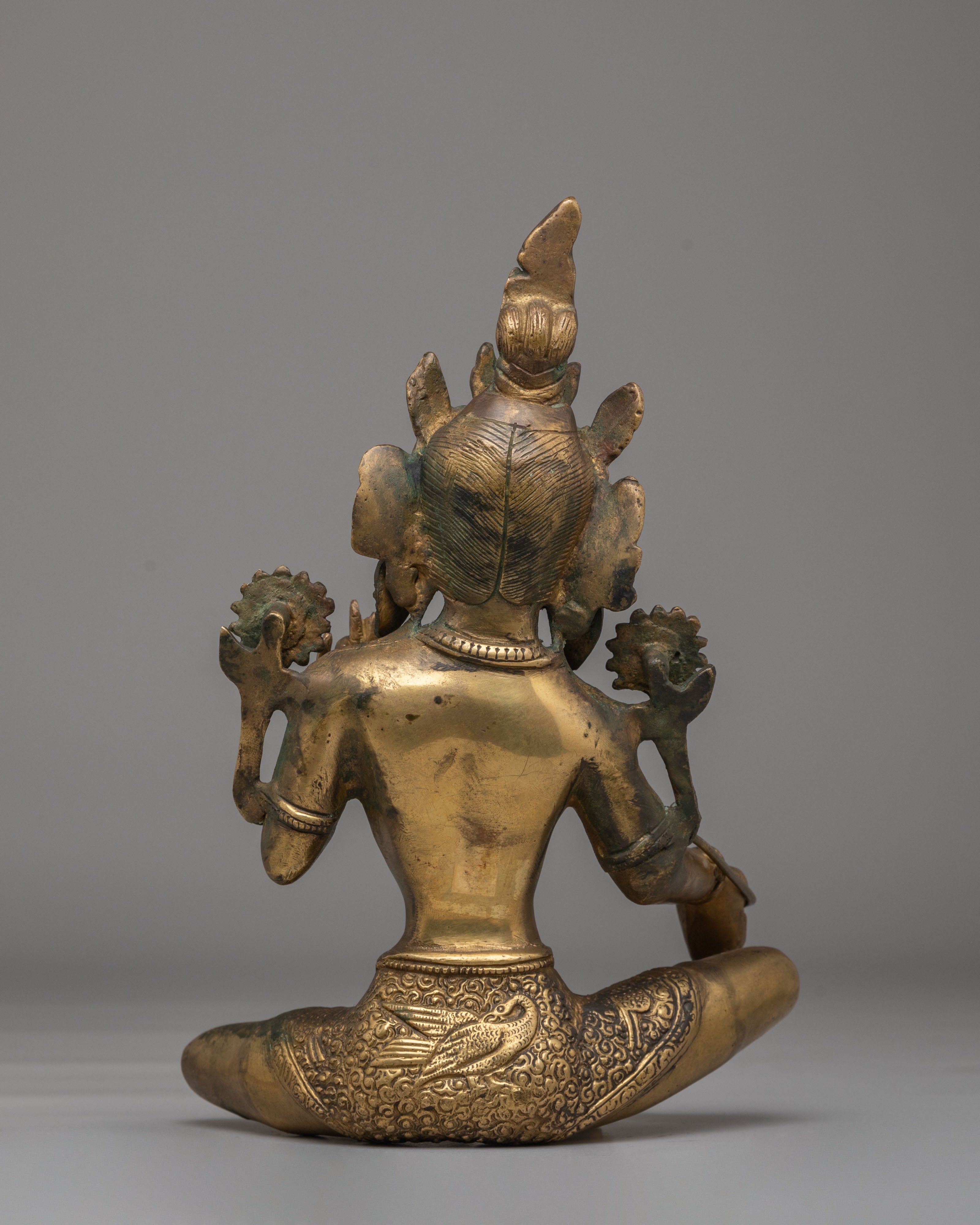 Spiritual Green Tara Buddhist Statue | Mother of All Buddhas