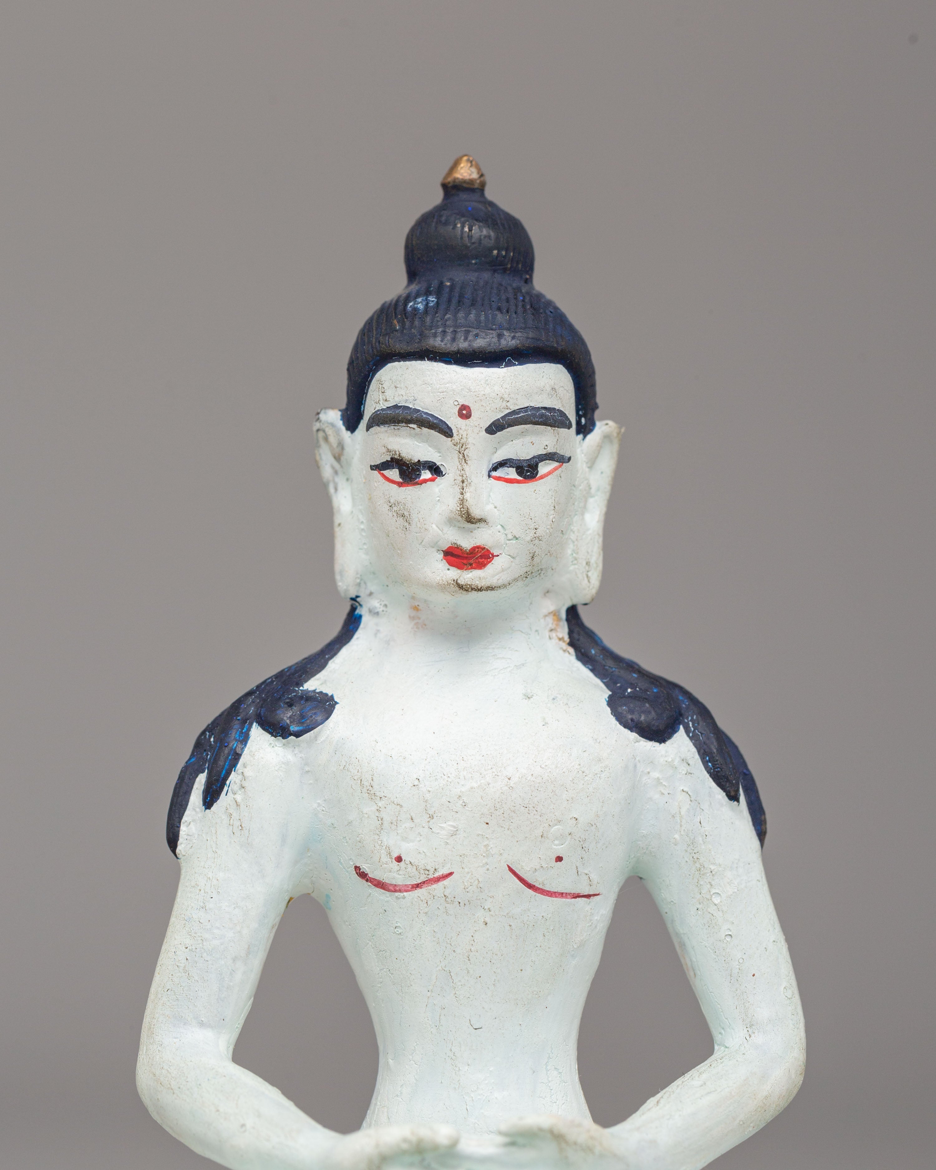 Sacred Tapihrista Meditation Statue | Copper Buddhist Altar Sculpture