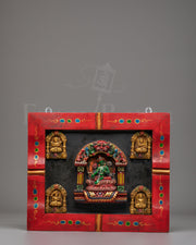Buddhist Green Tara Wall Hanging