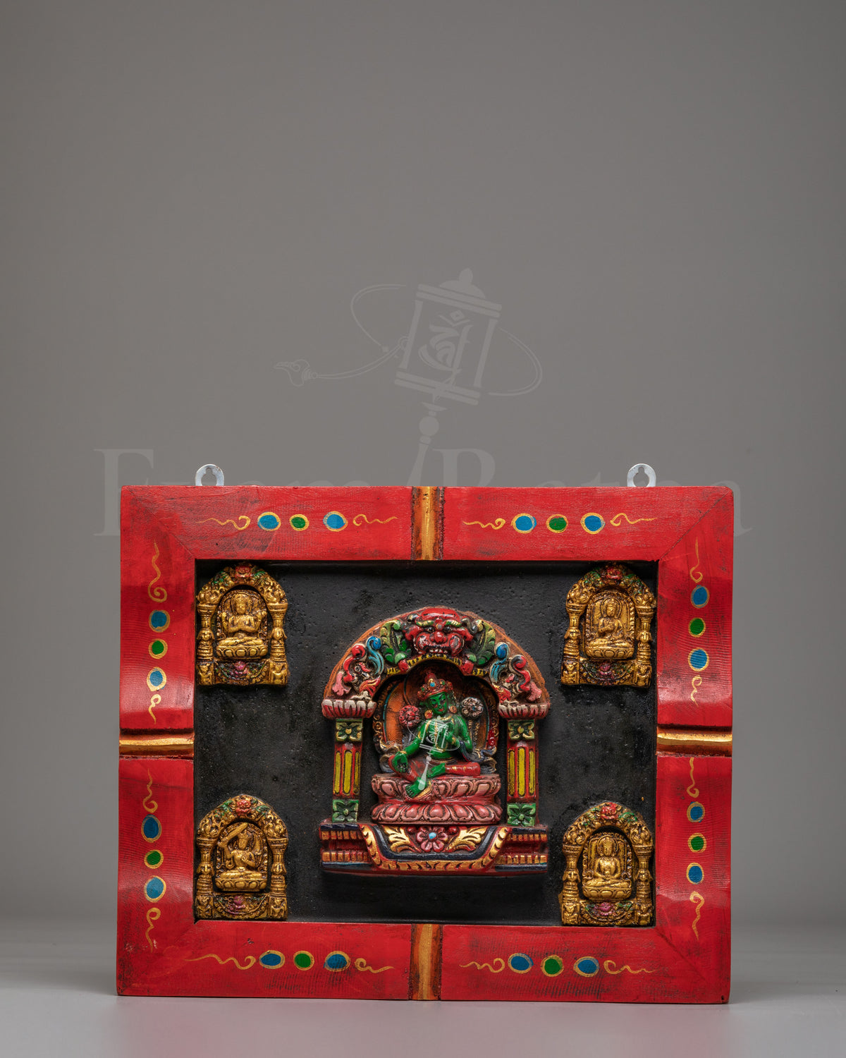 Buddhist Green Tara Wall Hanging