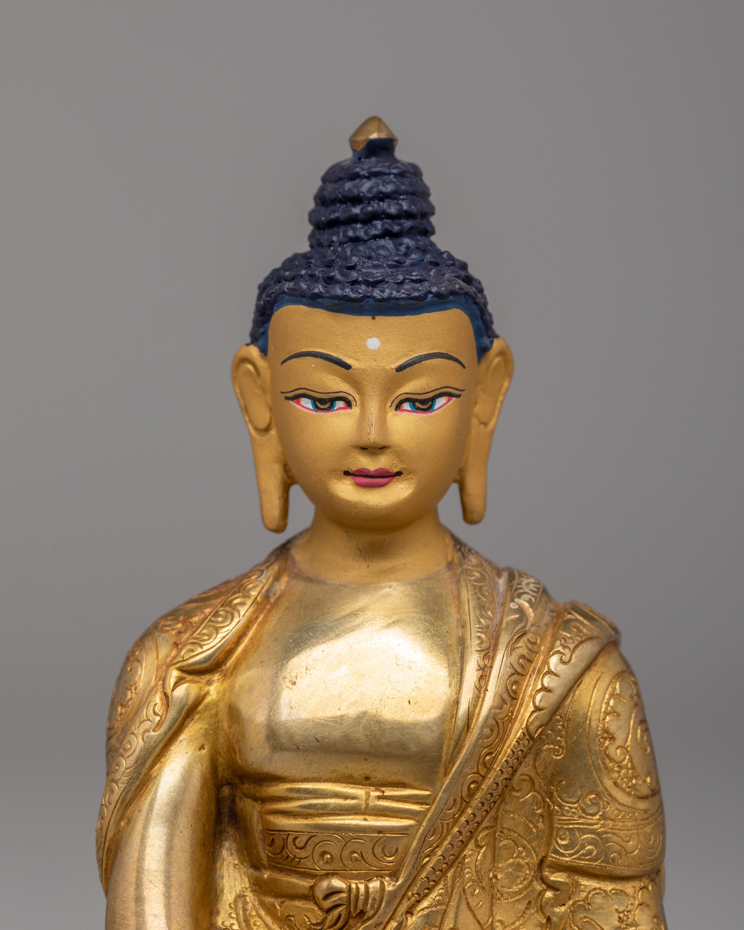 Handmade Amitabha Buddha Deity Statue | Tibetan Buddhist Art