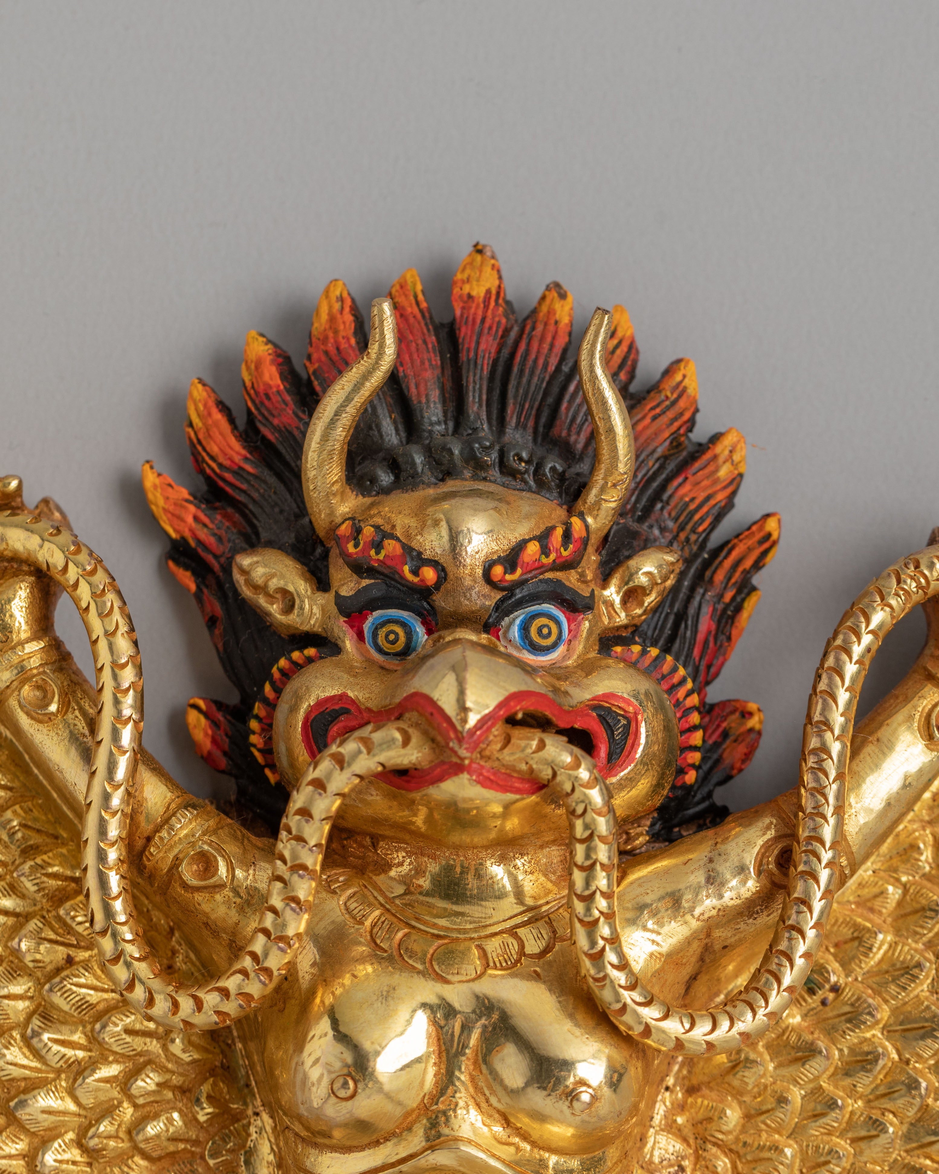 Traditional Garuda Protector Wall Hanging | Spiritual Home Decor