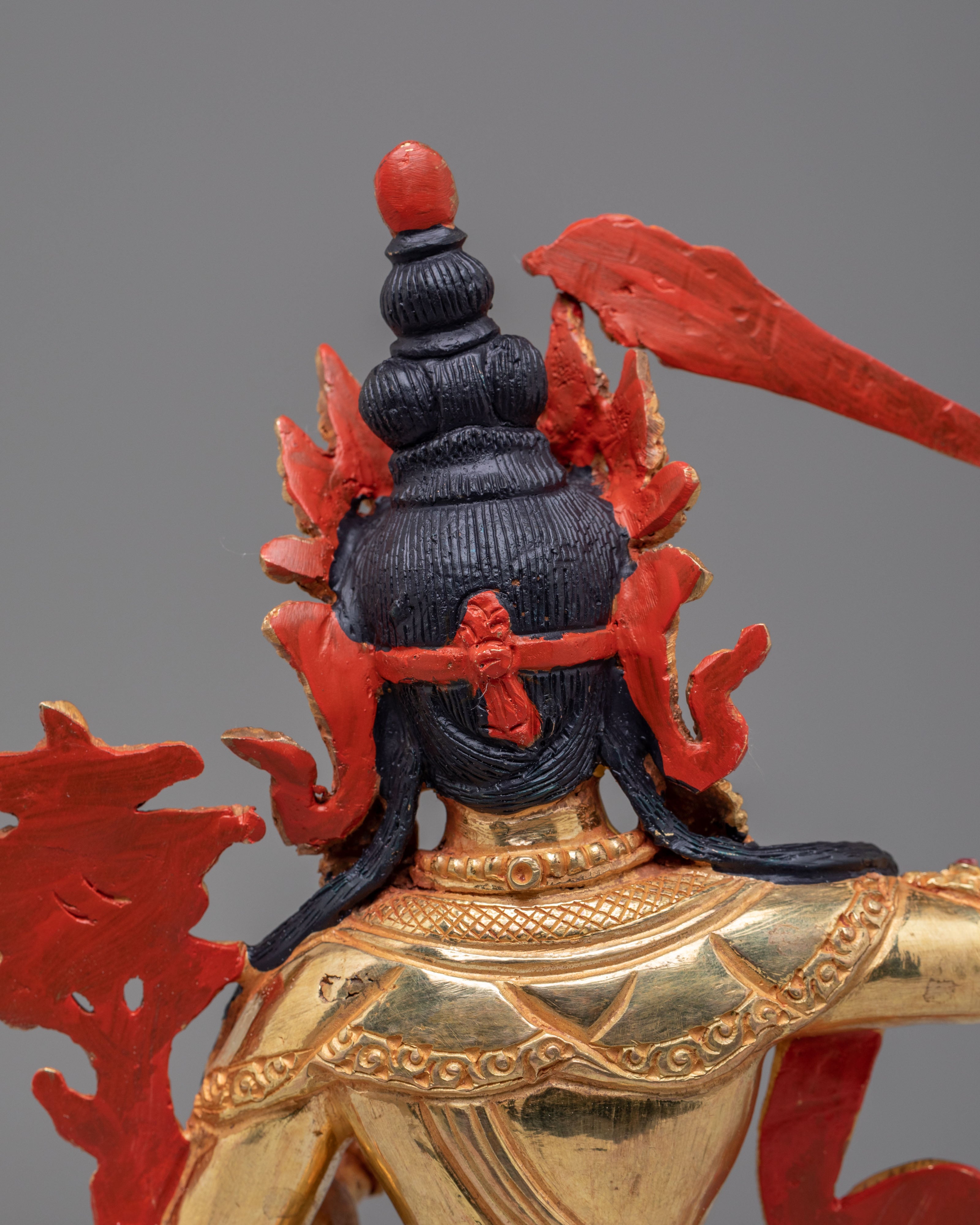 Sacred Wisdom Manjushri Statue | Tibetan Buddhist Deity