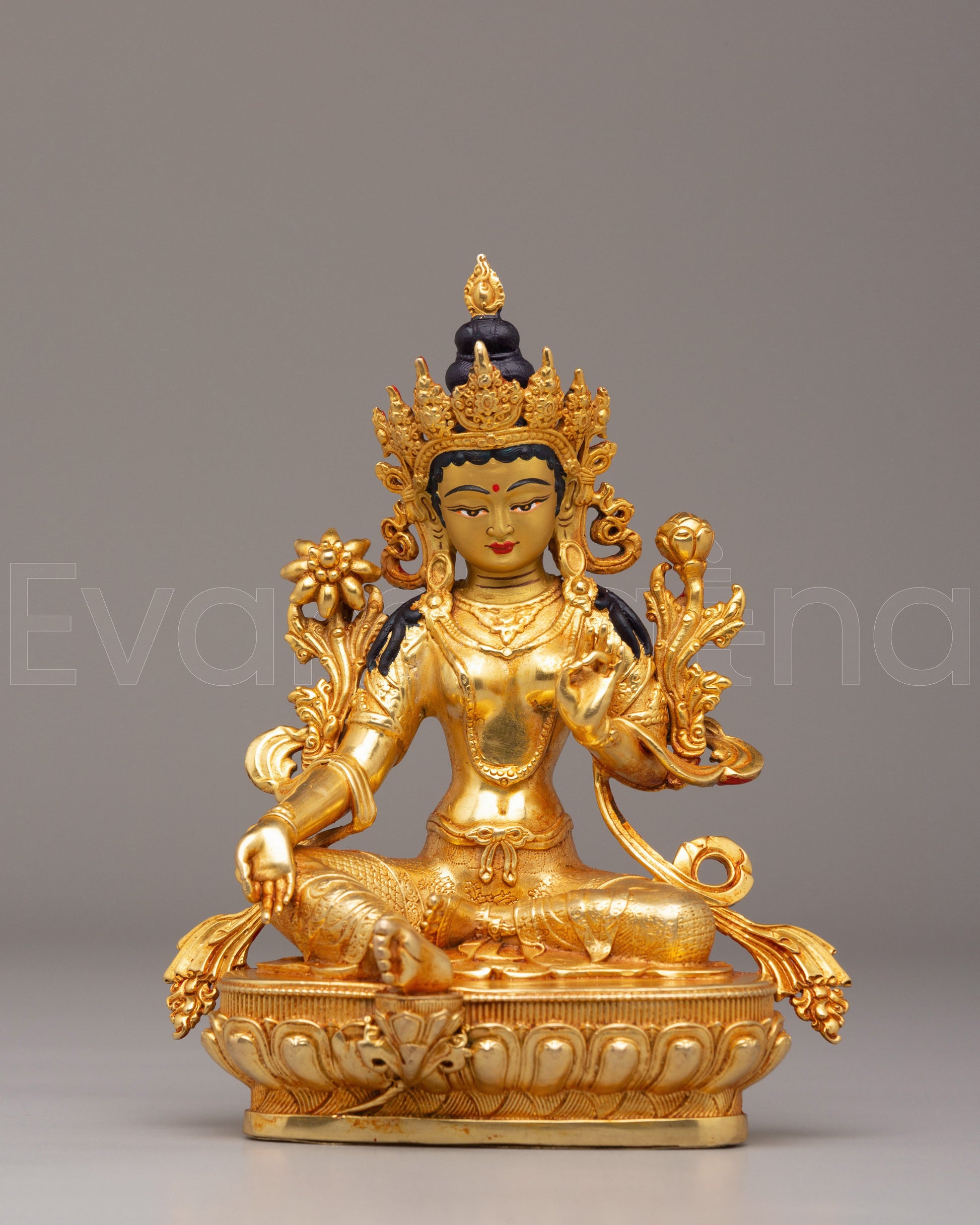  Green Tara Statue