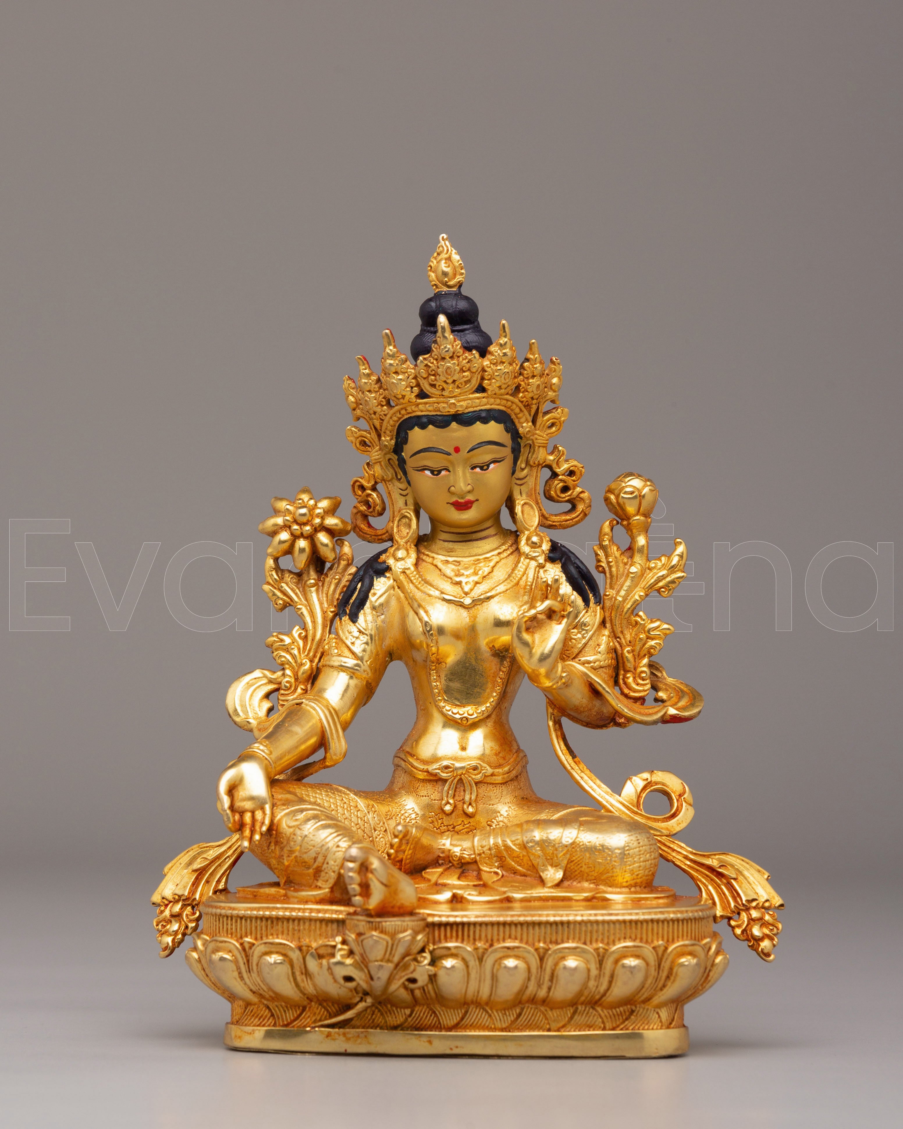  Green Tara Statue