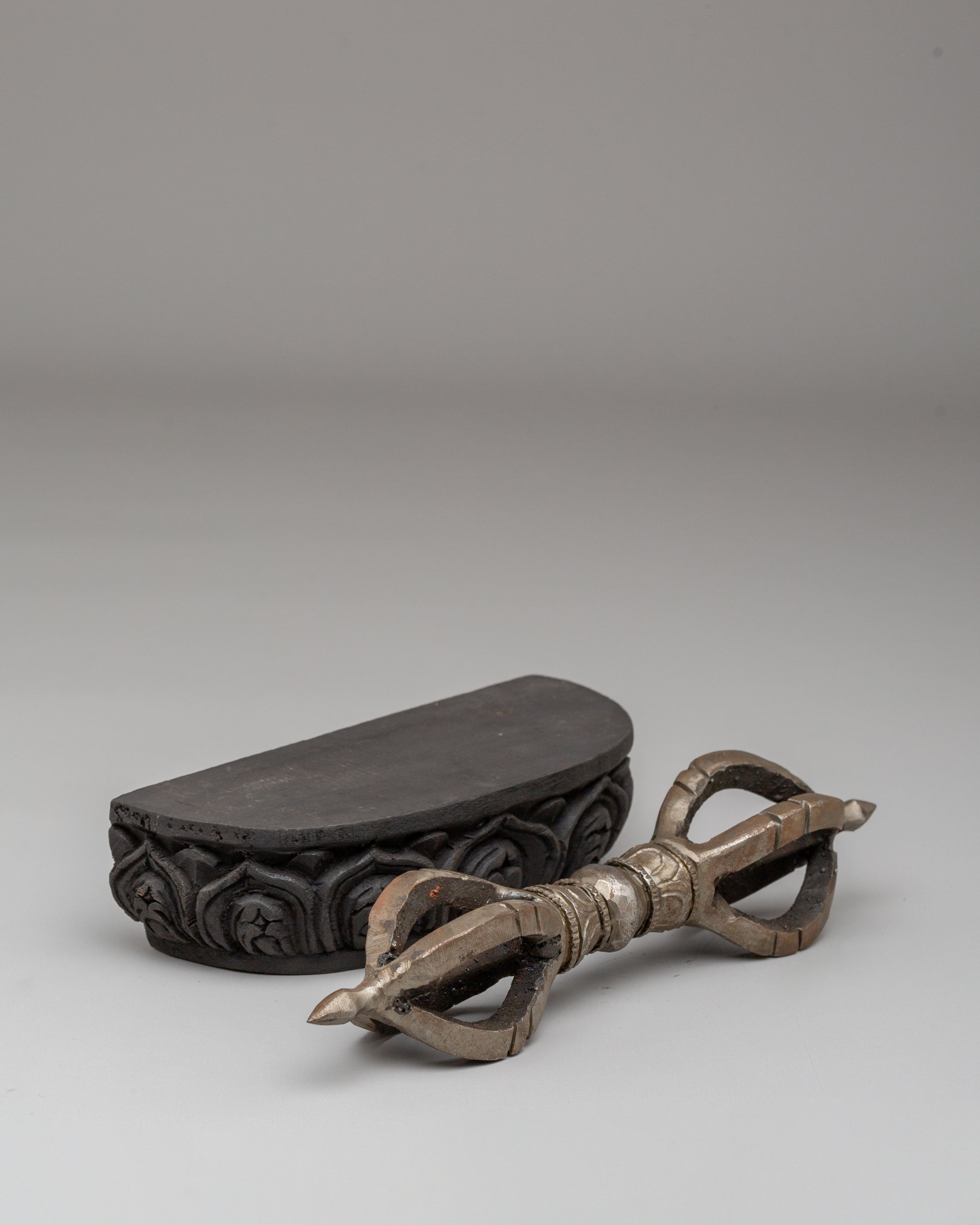 Handcrafted Sacred Ritual Vajra | Tibetan Dorje for Altar Meditation
