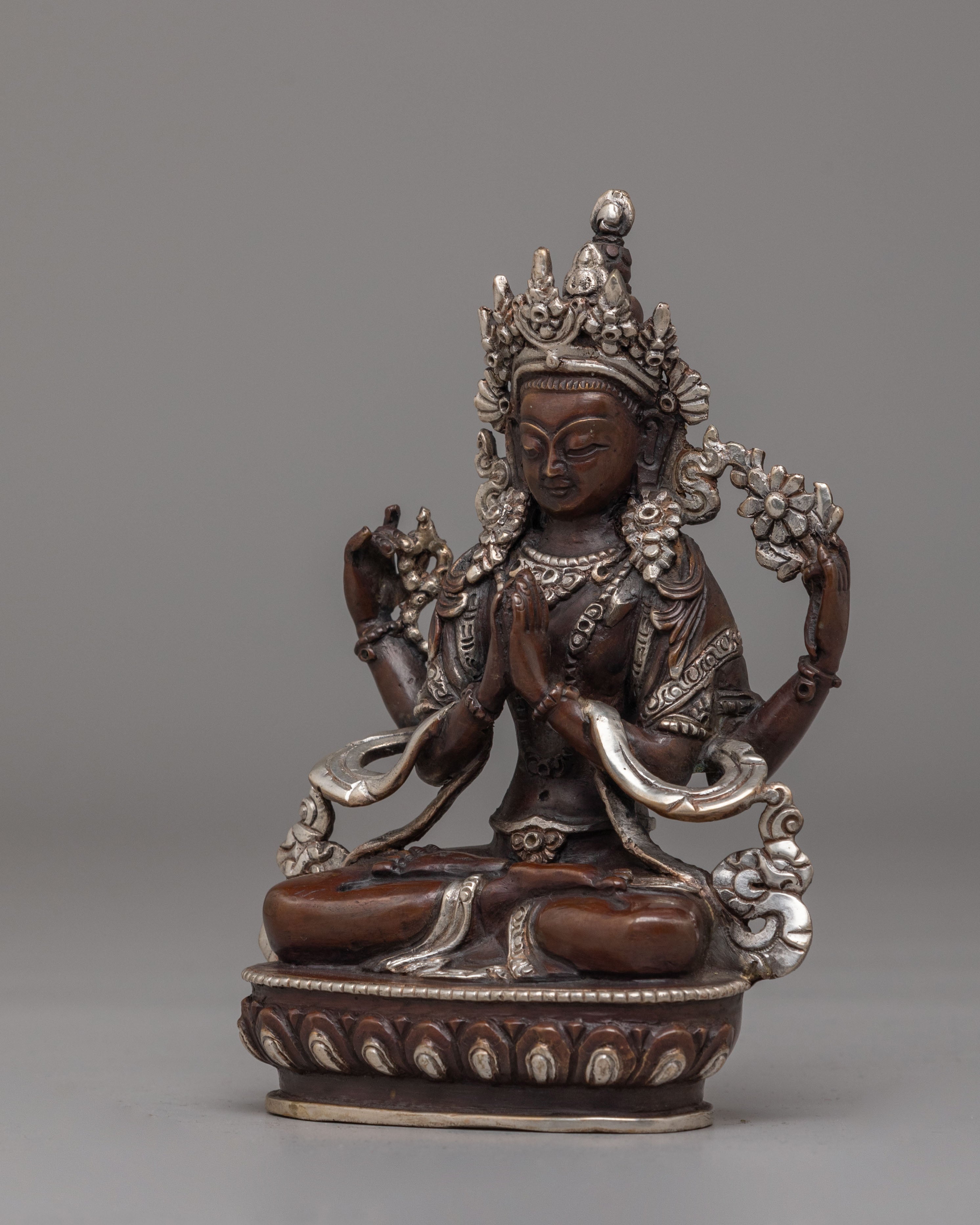Four Arm Chenrezig Statue | Bodhisattva of Compassion