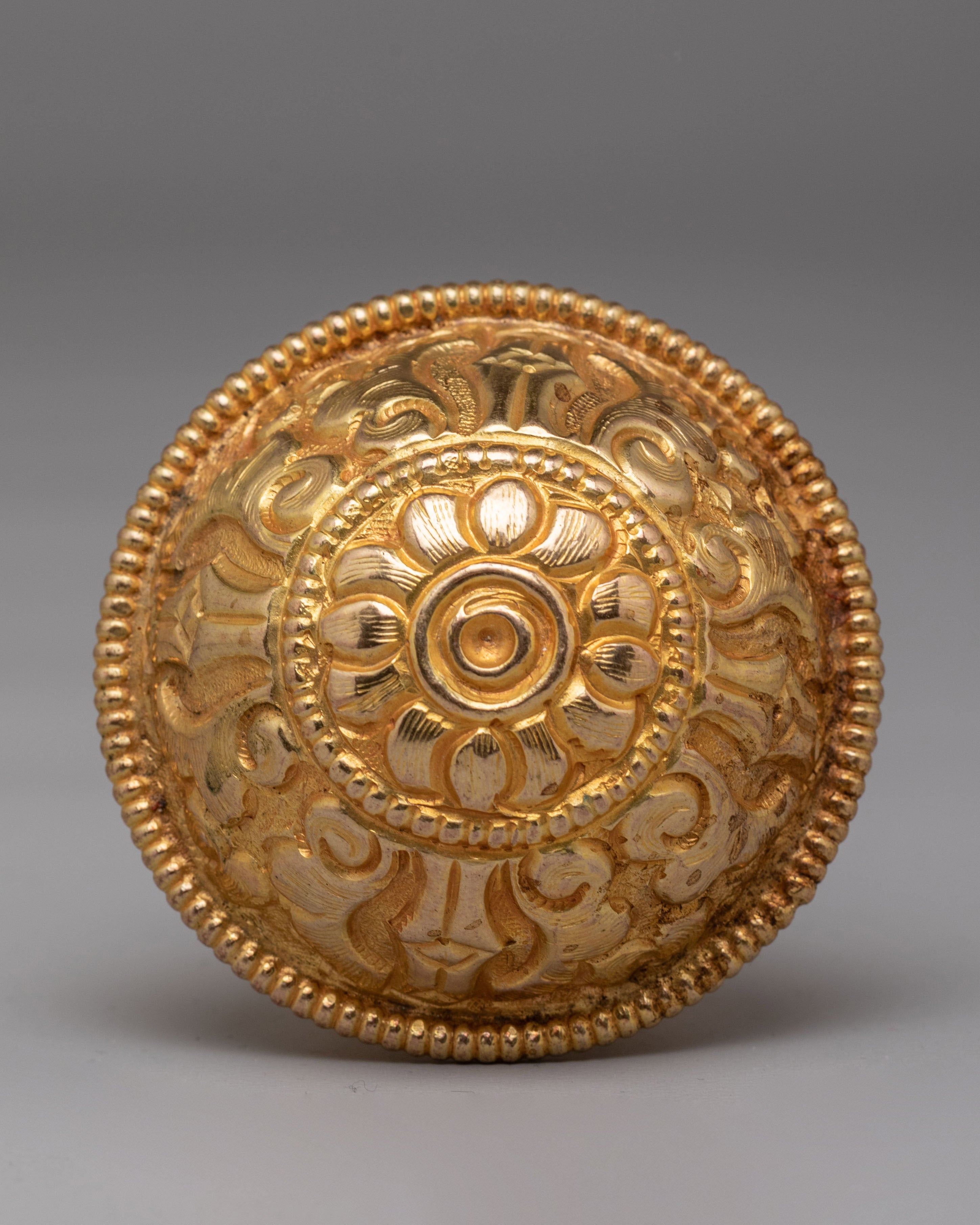 Brocade Stick Cap for Buddhist Ceremonies | Symbol of Wisdom and Spiritual Purity