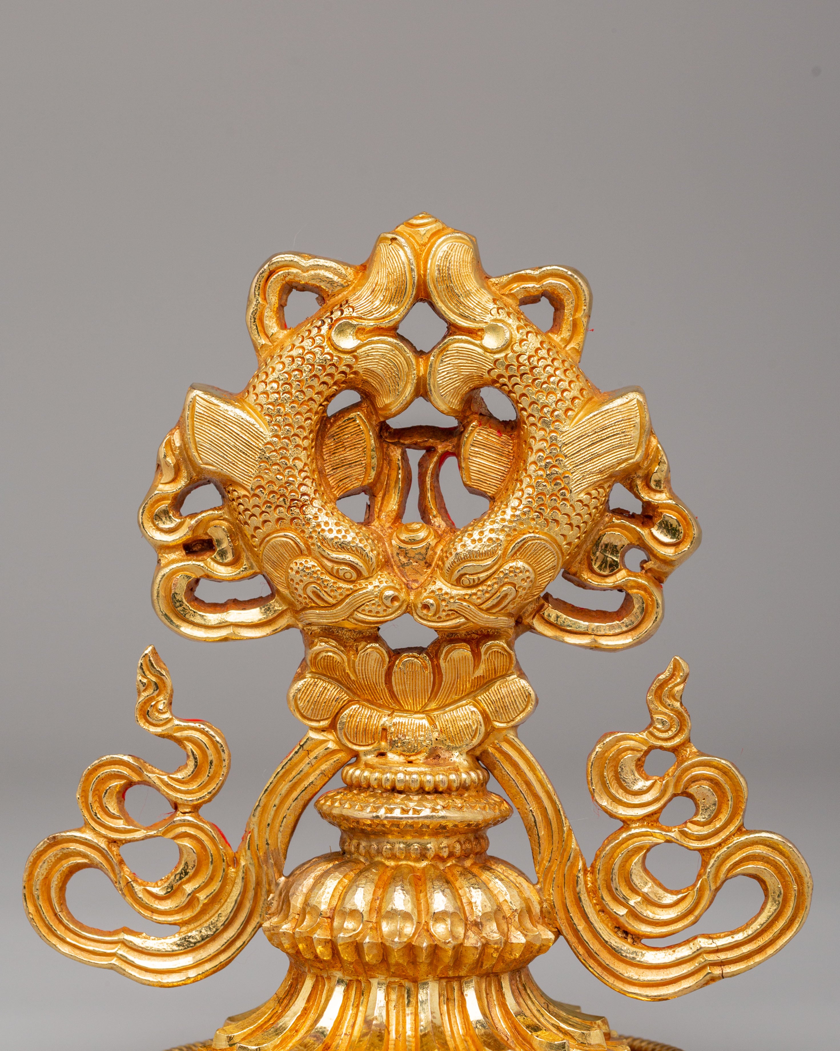 Tibetan Eight Auspicious Symbols Set | Handcrafted Ashtamangala Set