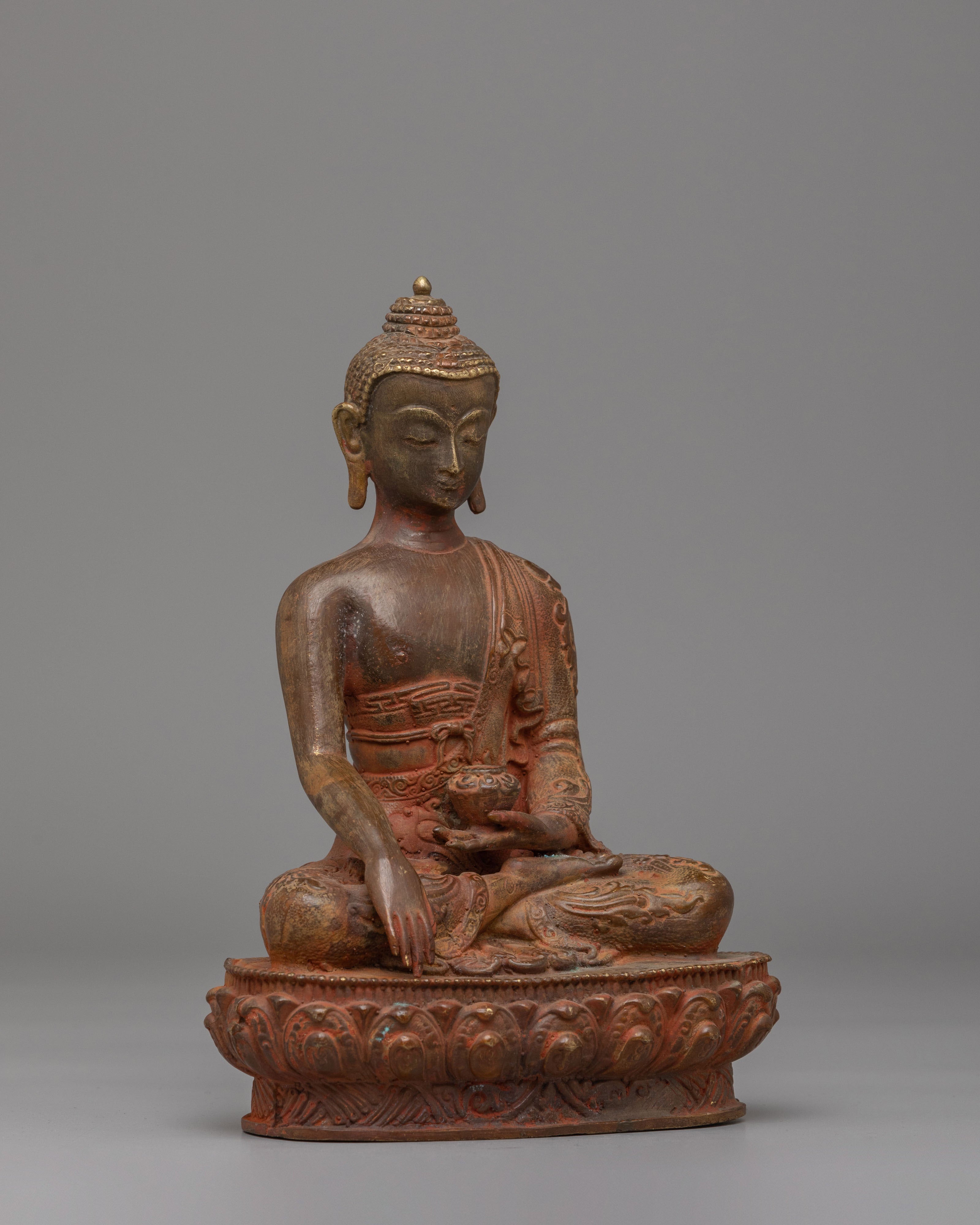 Tibetan Shakyamuni Buddha Divine Statue | Buddha for Spiritual Decor