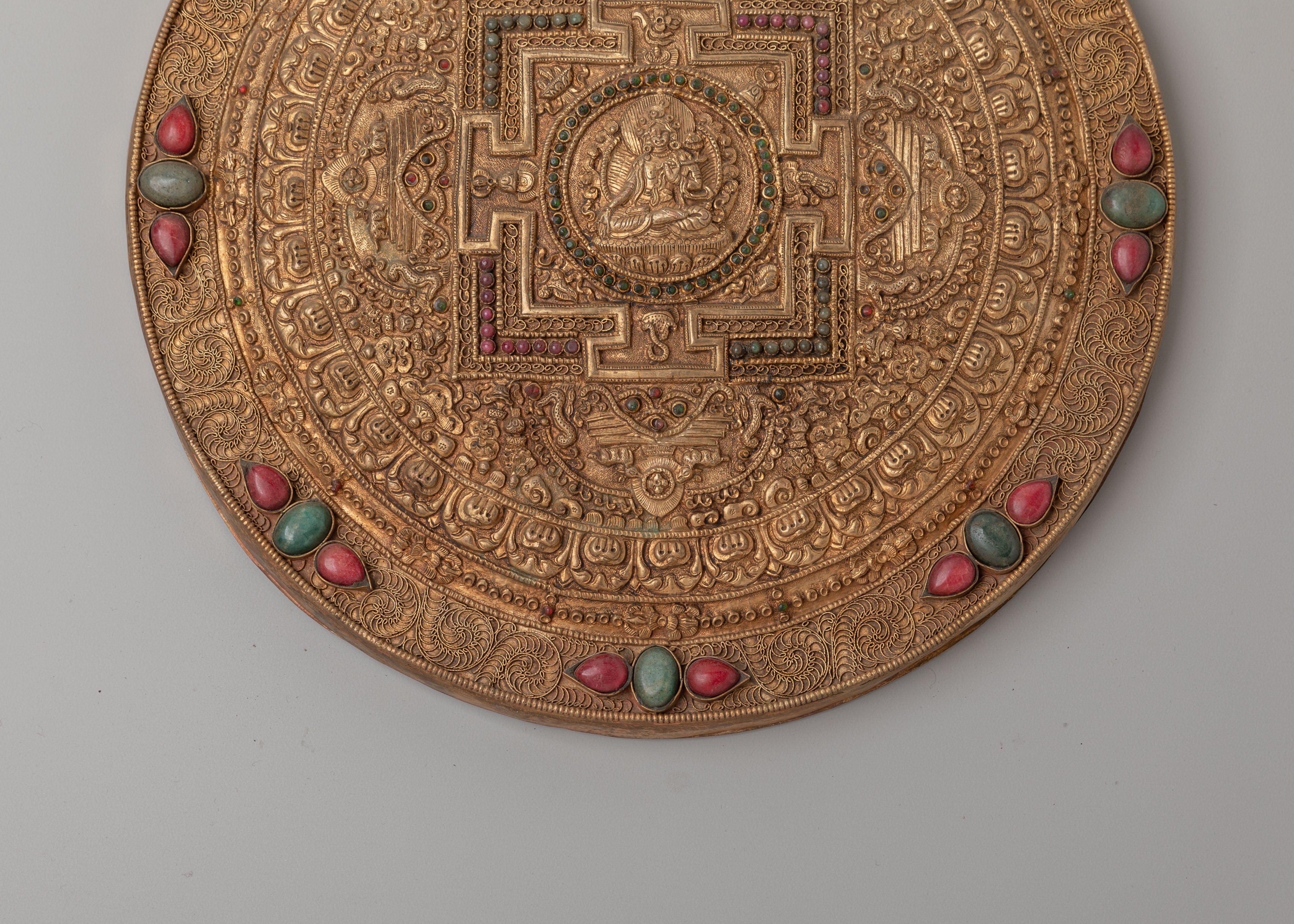 Green Tara Mandala Art | A Sacred Symbol of Compassion