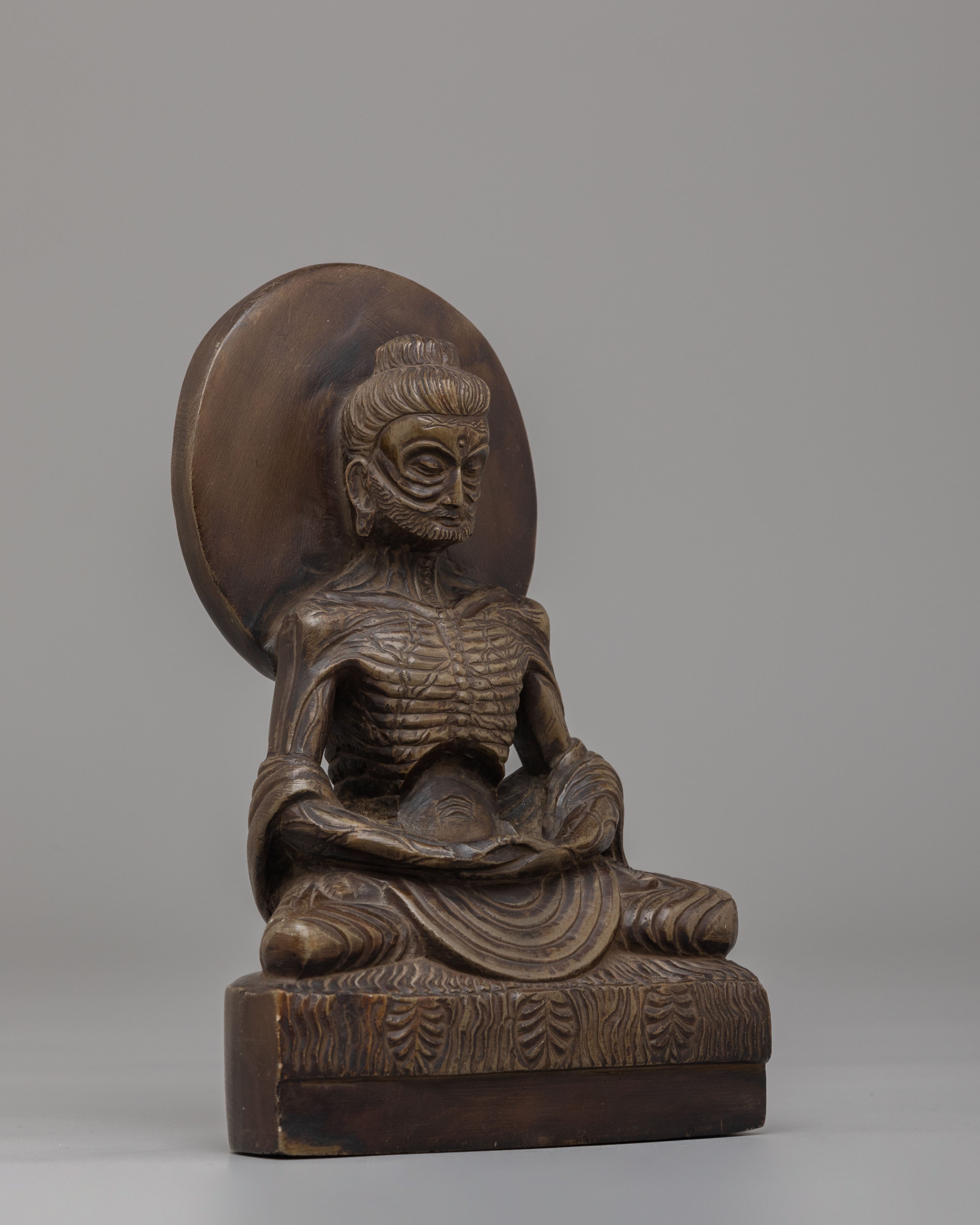 Sacred Fasting Buddha Sculpture | A Symbol of Spiritual Enlightenment
