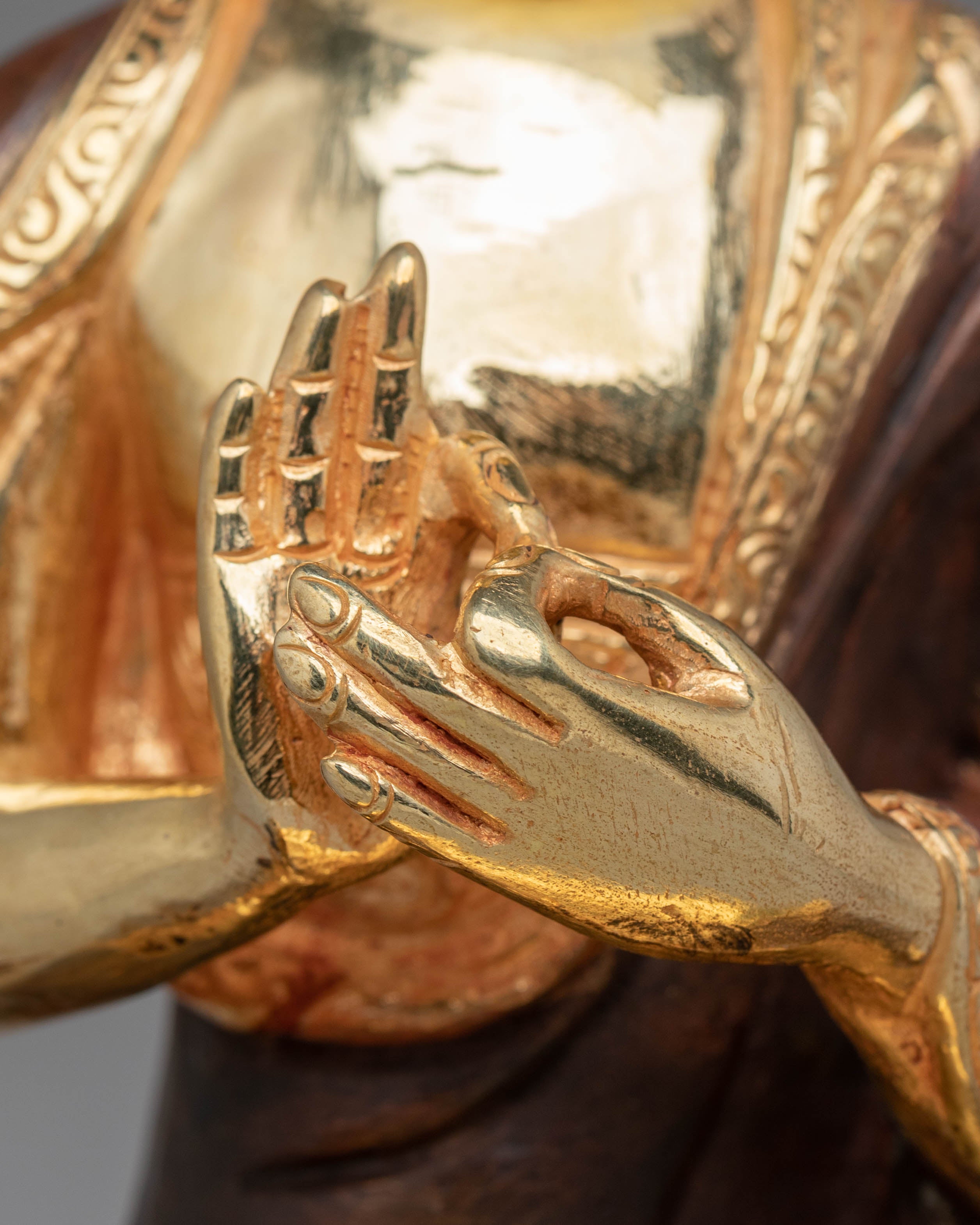 Handcrafted Statue of Vairocana Buddha | Sacred Art for Meditation