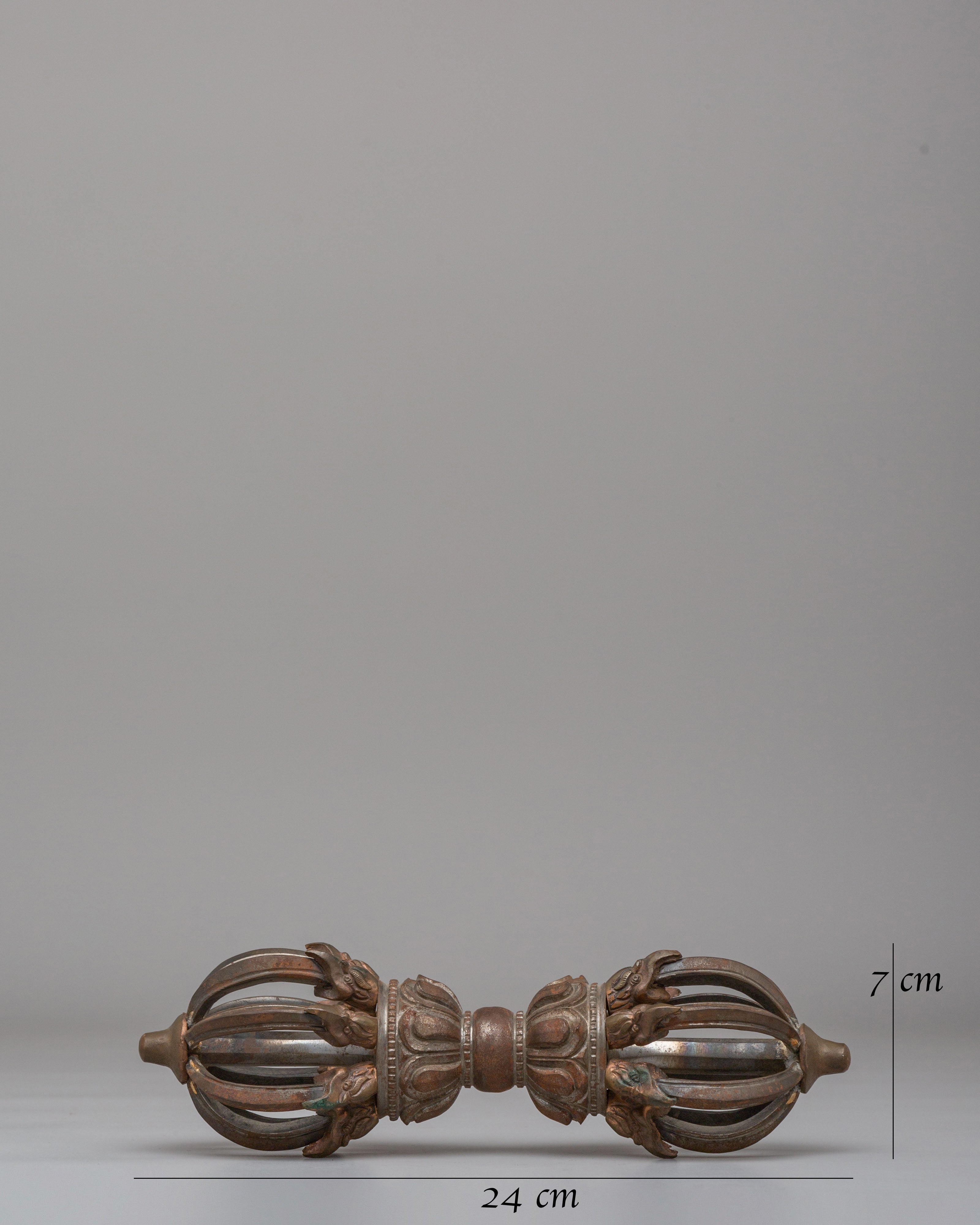 Handcrafted Altar Vajra | A Sacred Symbol of Spiritual Strength